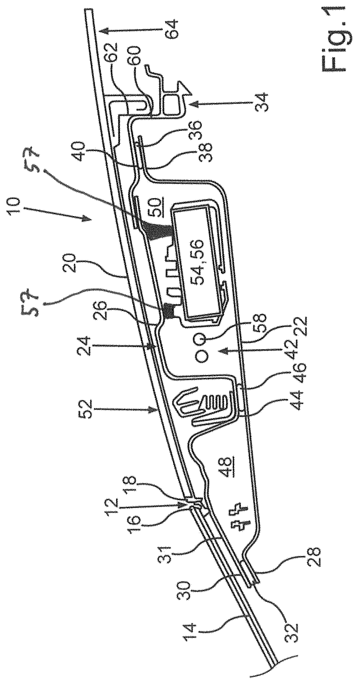 Patent US11787273 — Roof module for a vehicle roof of a passenger vehicle — Figure 1