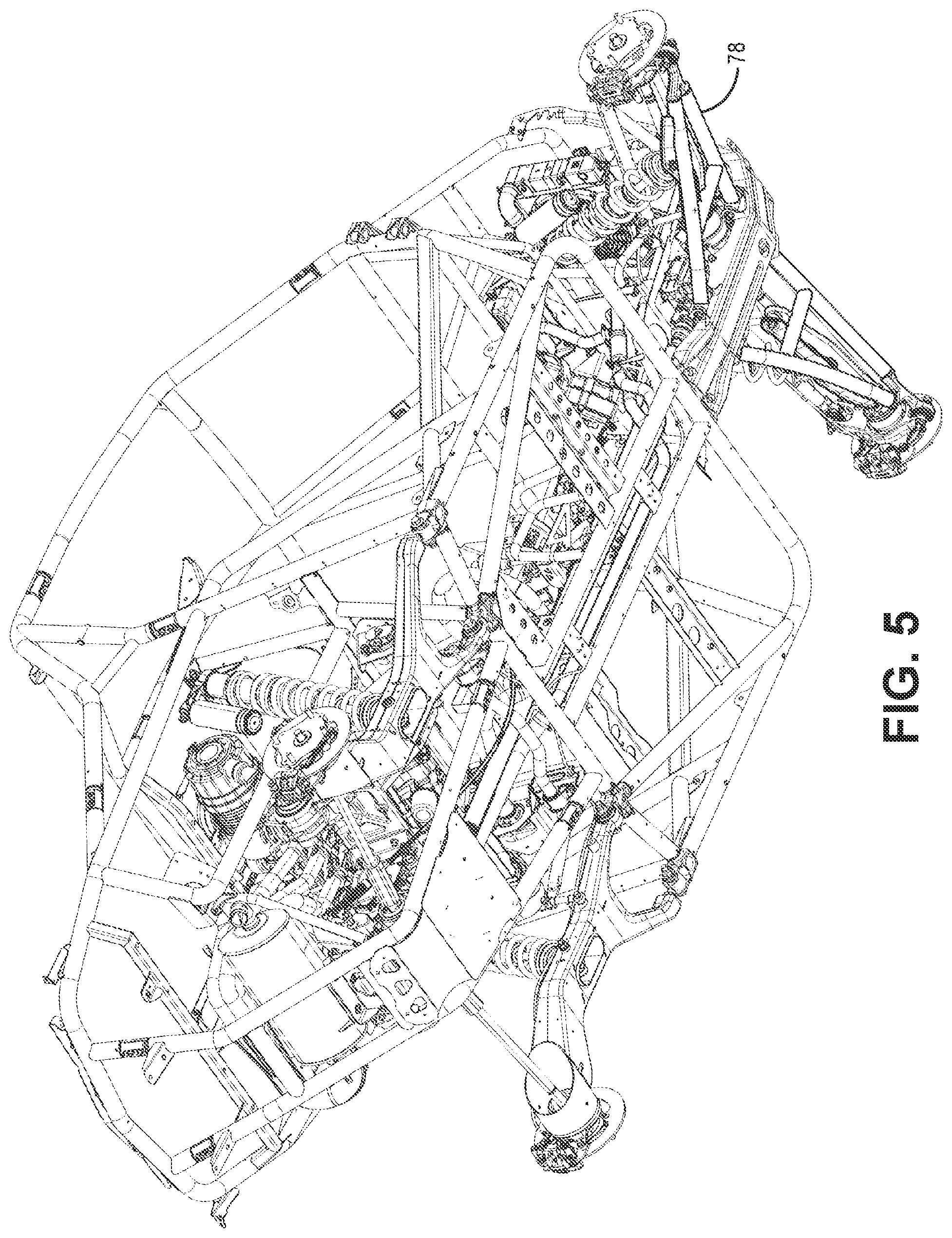 Patent US11787279 Figure 5 – Off-road recreational vehicle