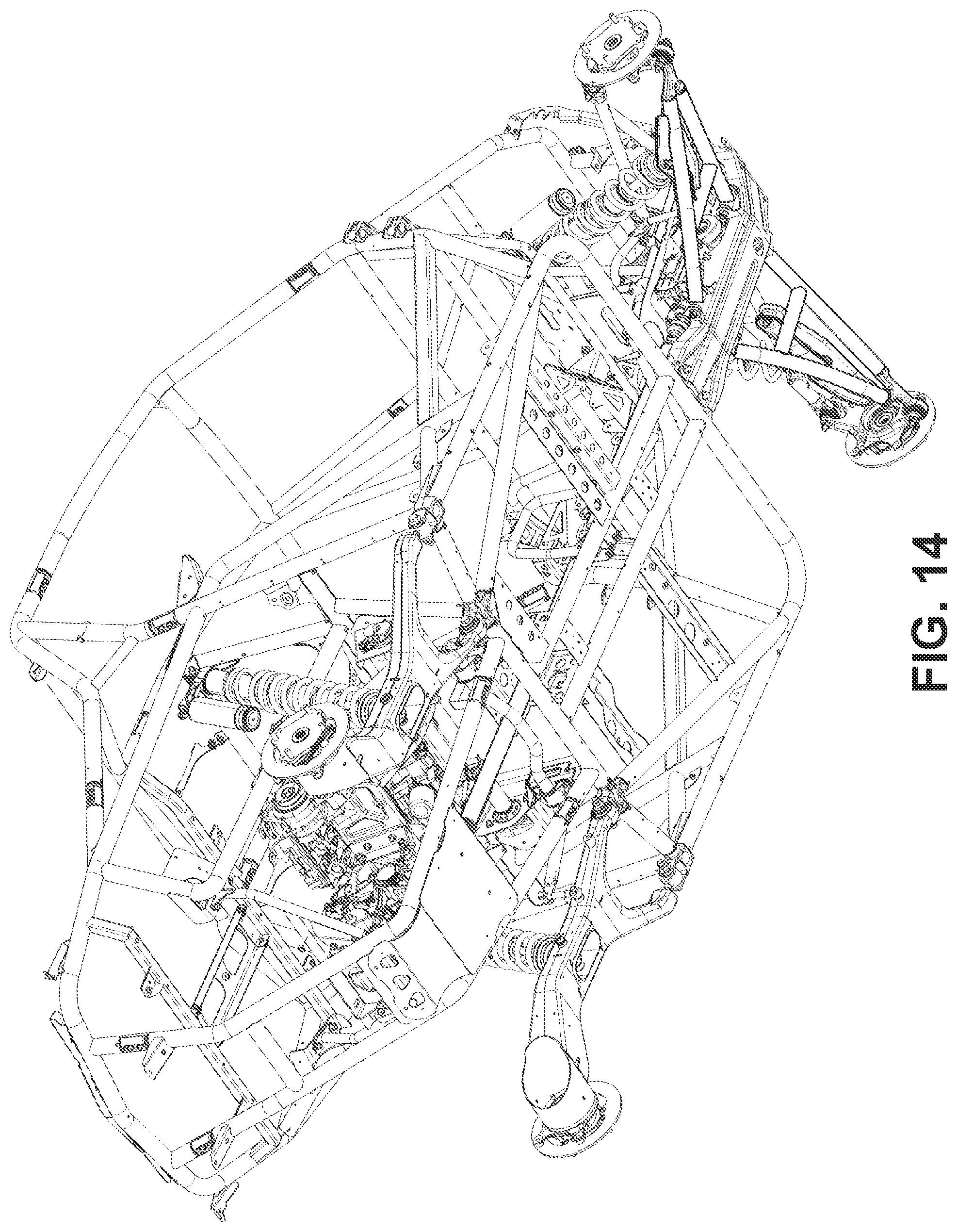 Patent US11787279 Figure 14 – Off-road recreational vehicle