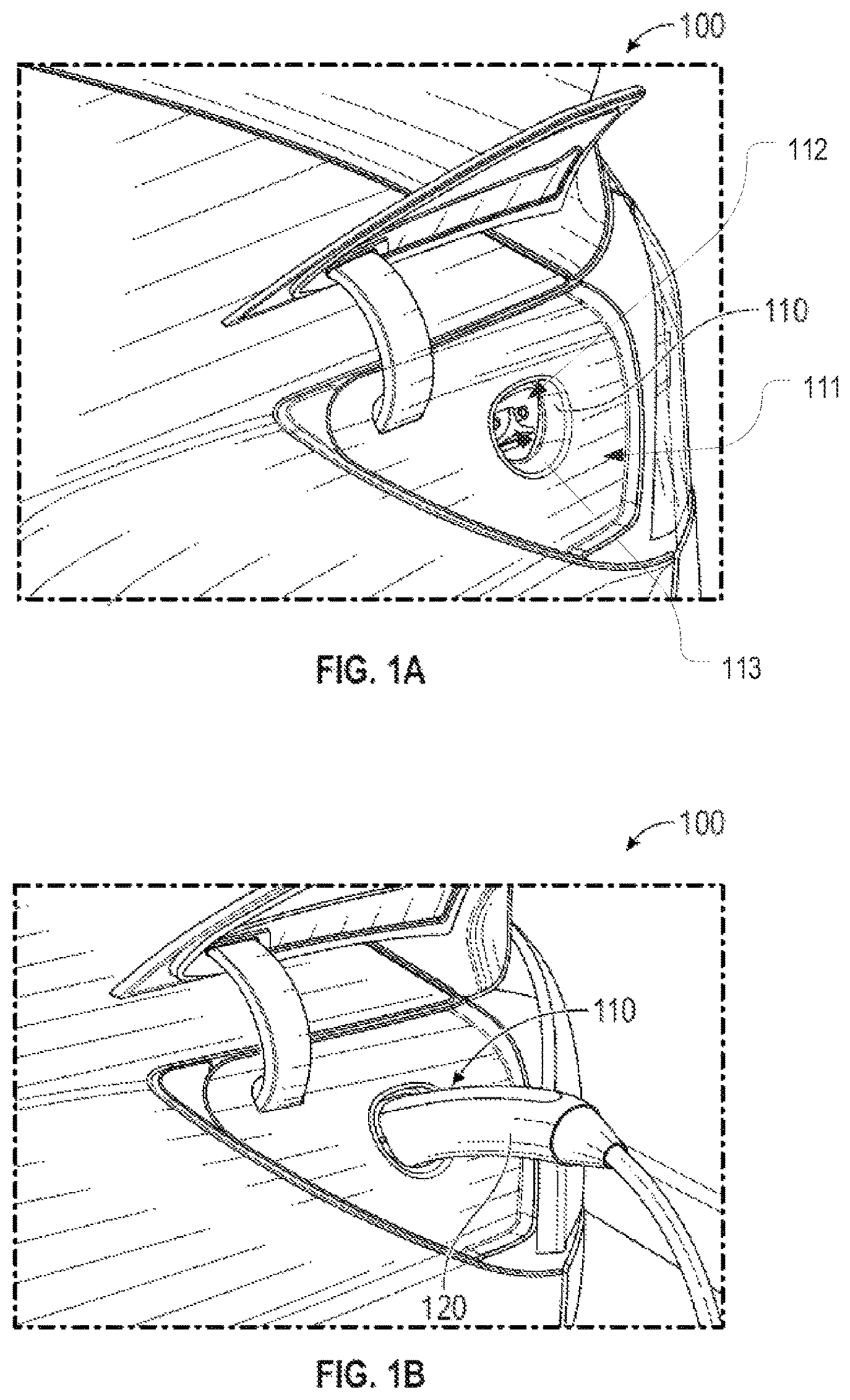 Patent US11787299 — Ejector for electric vehicle charging connectors — Figure 1