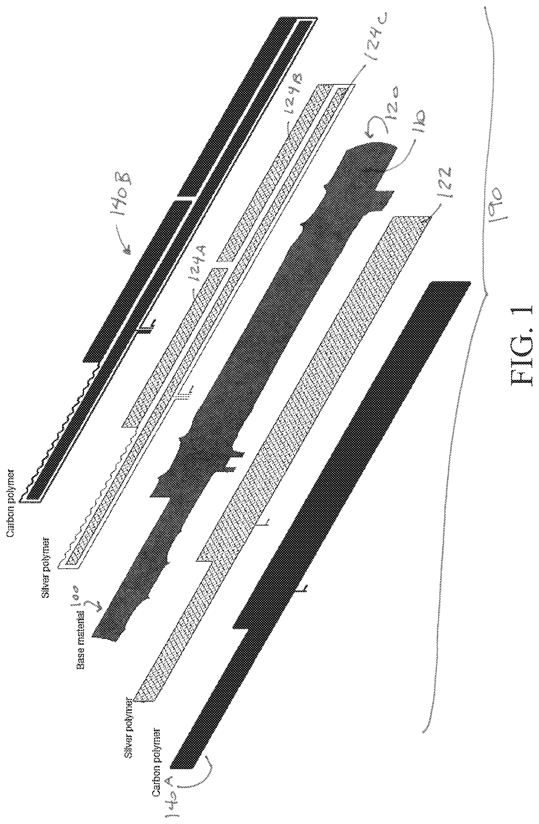 Patent US11787311 — Apparatus and method of producing a sensing substrate — Figure 1