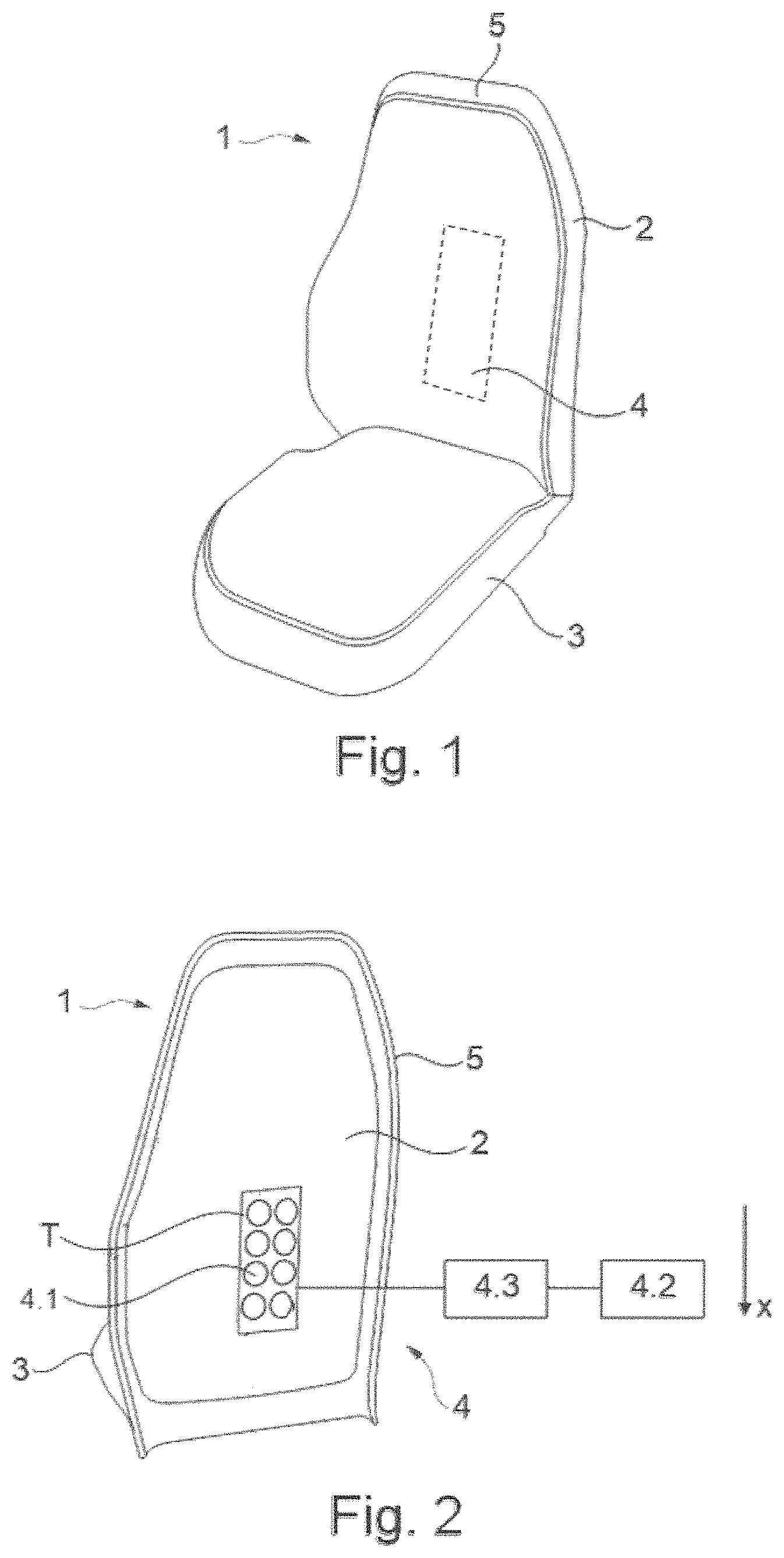 Patent US11787319 — Apparatus for a seat, more particularly a vehicle seat, for mobilizing at least one region of a spinal column of a seat occupant, method for sequentially driving an apparatus and seat, more particularly vehicle seat — Figure 1