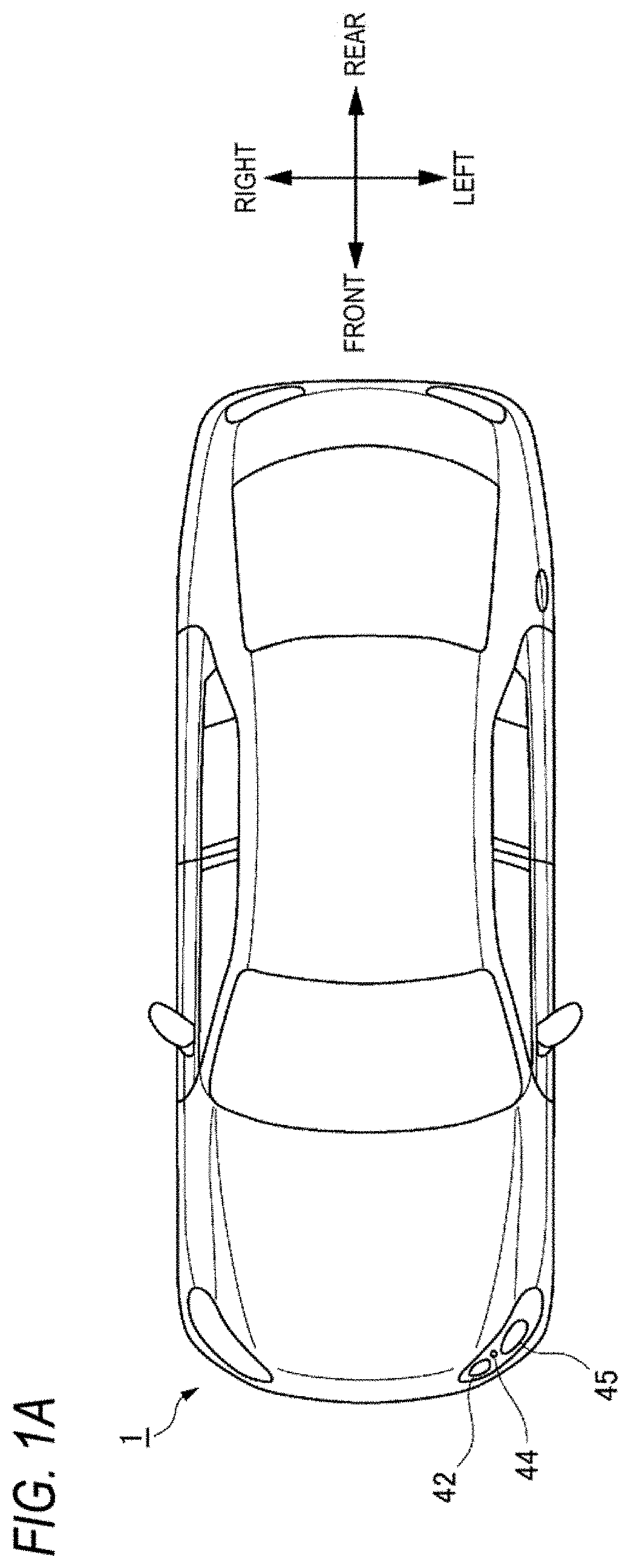Patent US11787330 — Vehicle lamp system — Figure 1