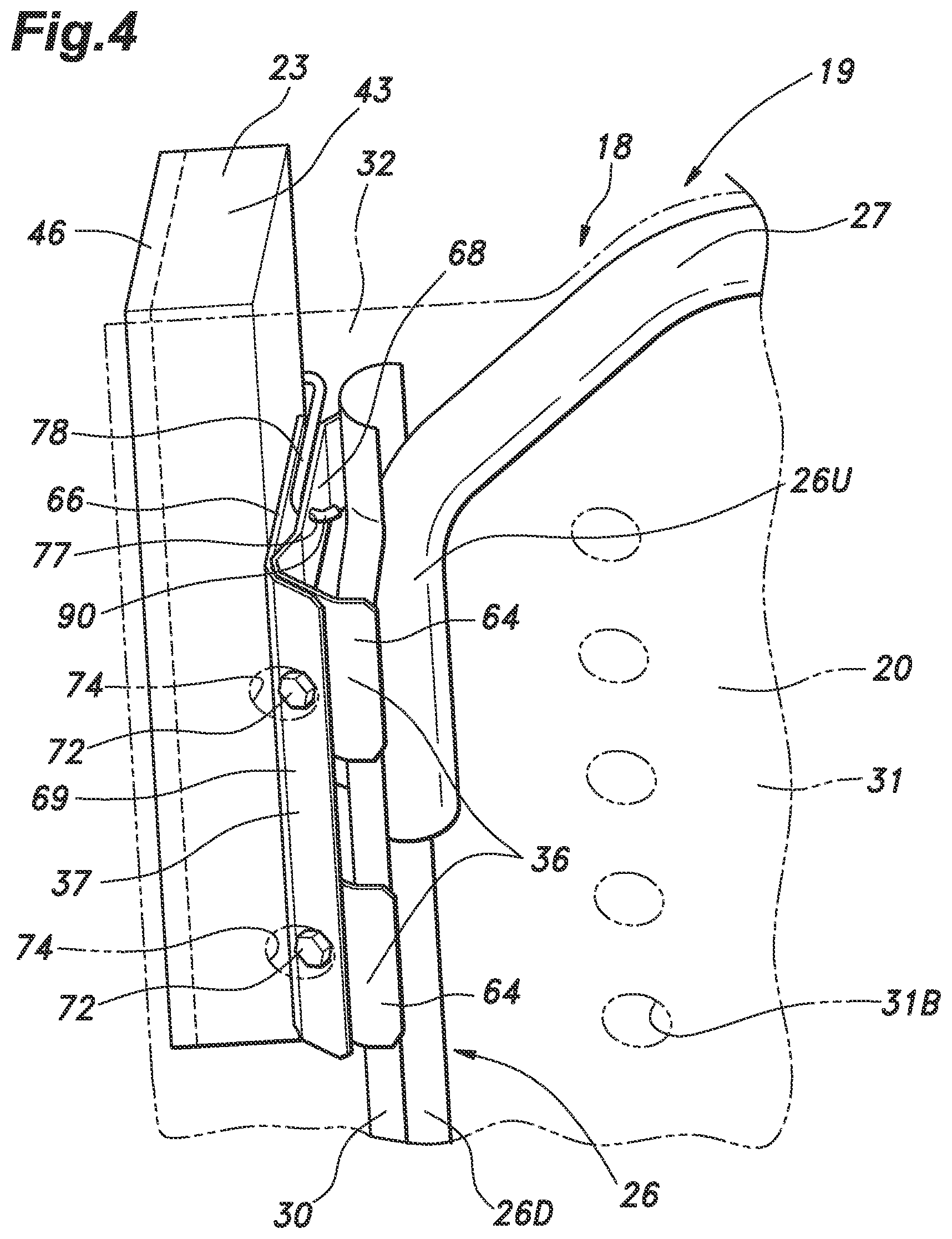 Patent US11787359 Figure 4 – Vehicle seat