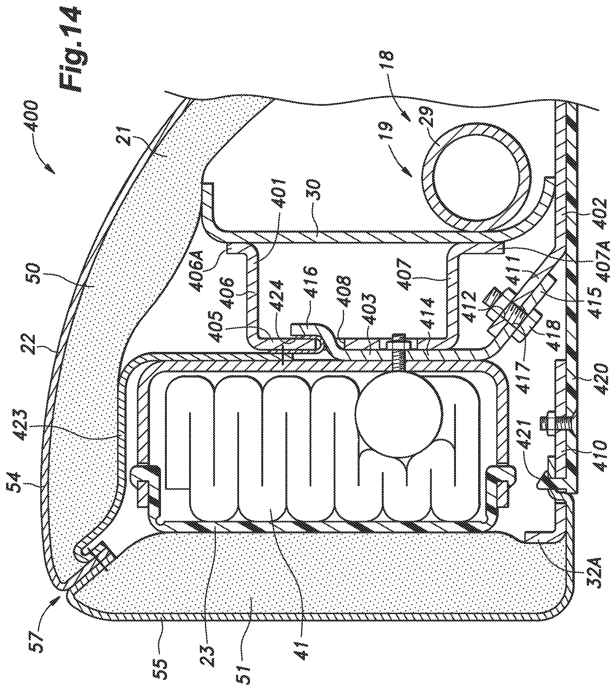 Patent US11787359 Figure 14 – Vehicle seat