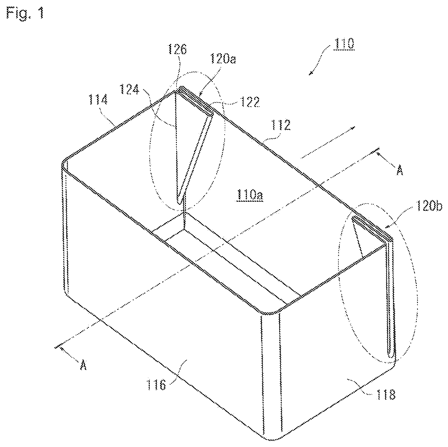 Patent US11787362 — Airbag module — Figure 1