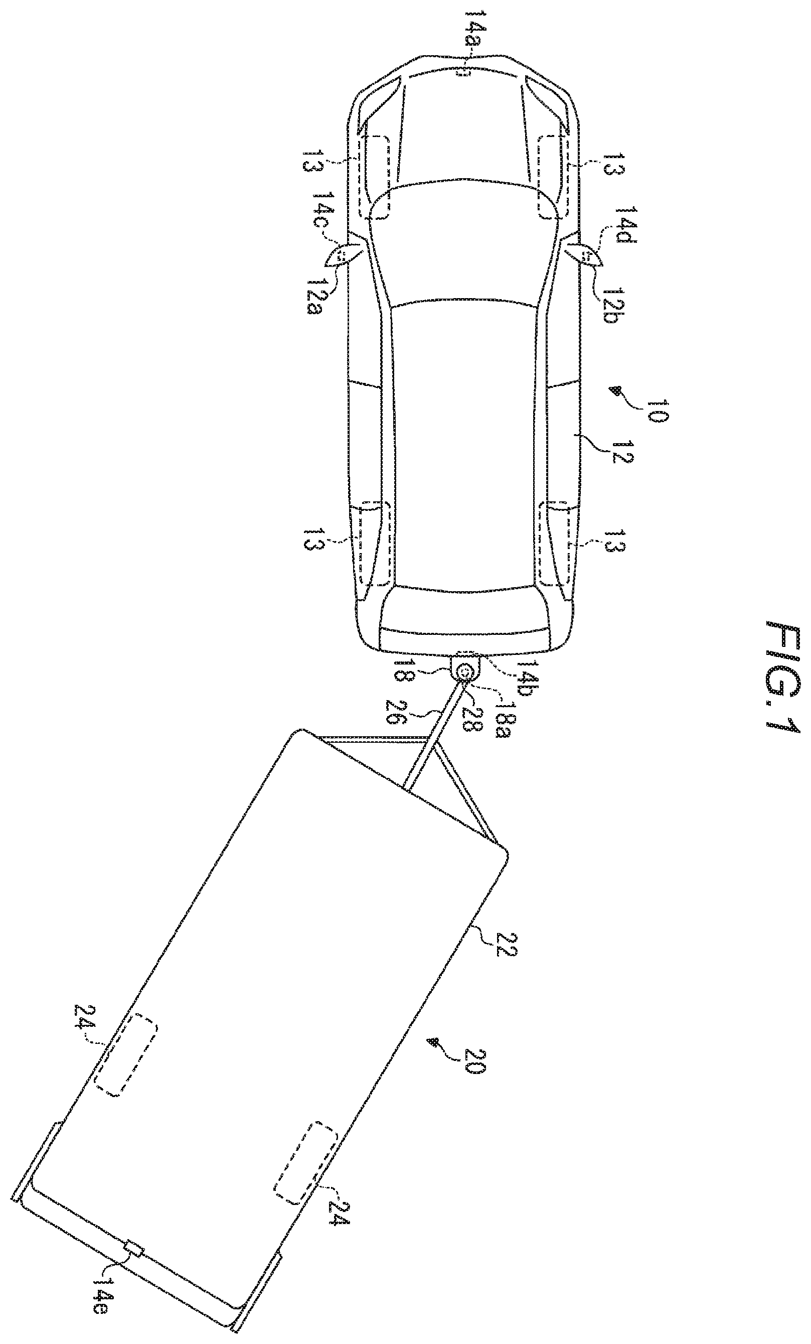 Patent US11787386 — Driving support device — Figure 1