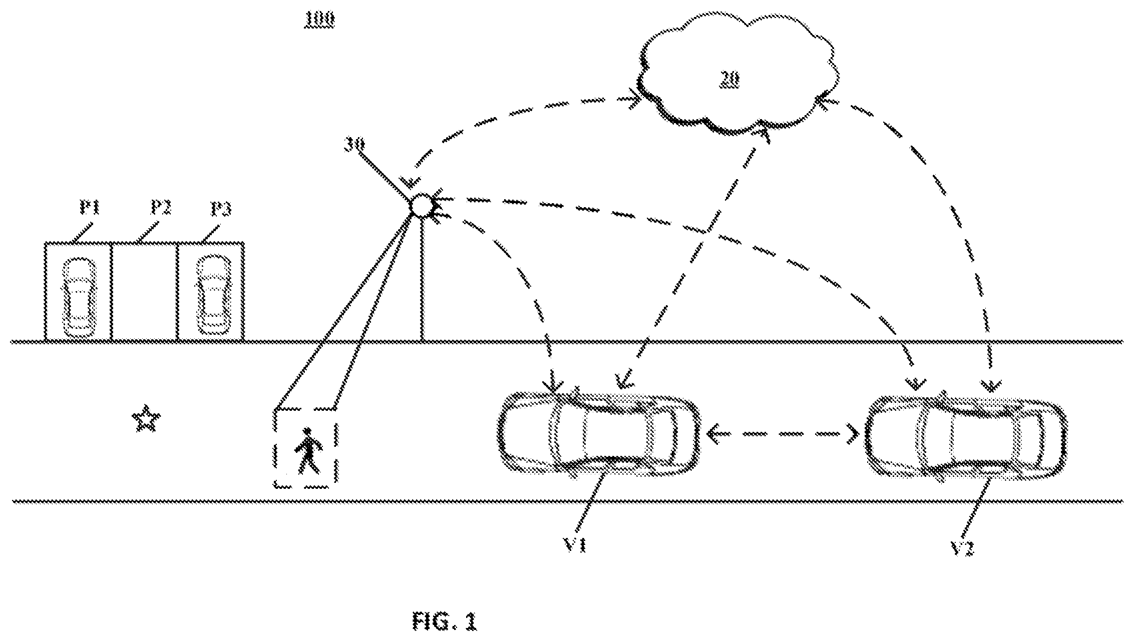 Patent US11787396 Figure 1 – Automatic parking assistance system, in-vehicle device and method