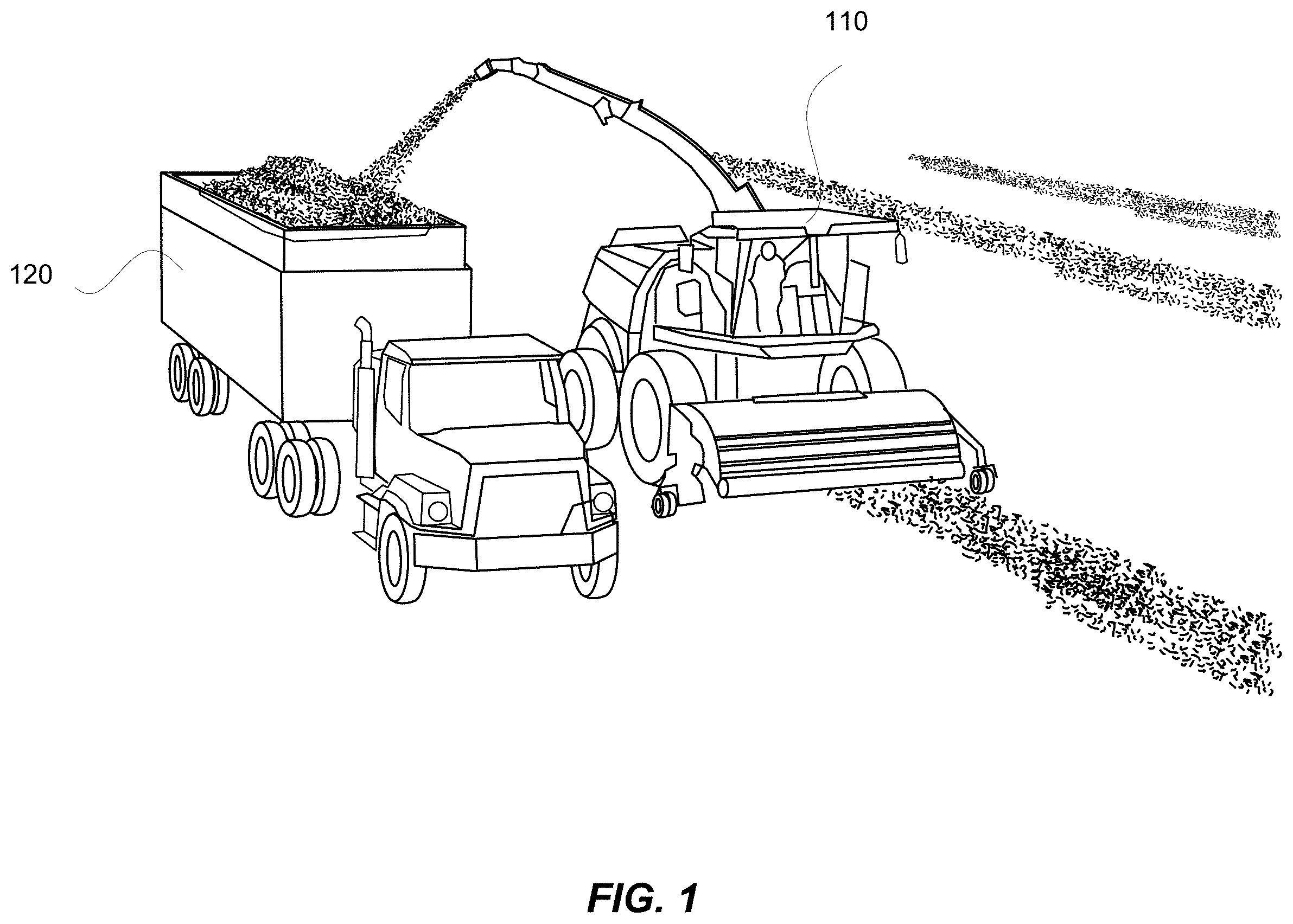 Patent US11787445 — Techniques for maintaining offsets in vehicle formations — Figure 1