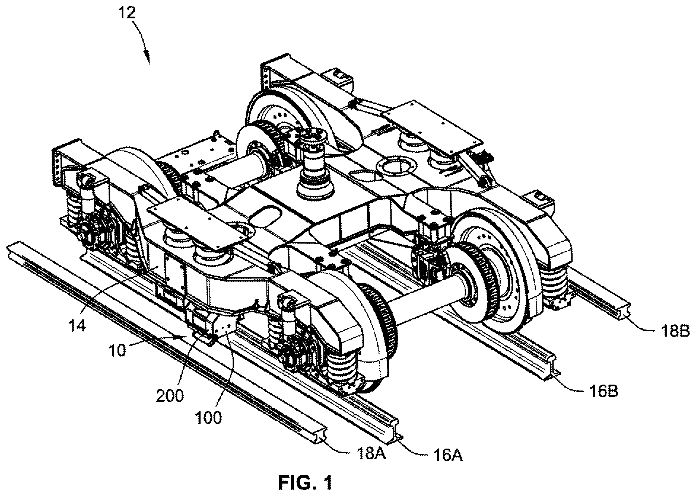 Patent US11787452 — Systems and methods for analyzing a rail — Figure 1
