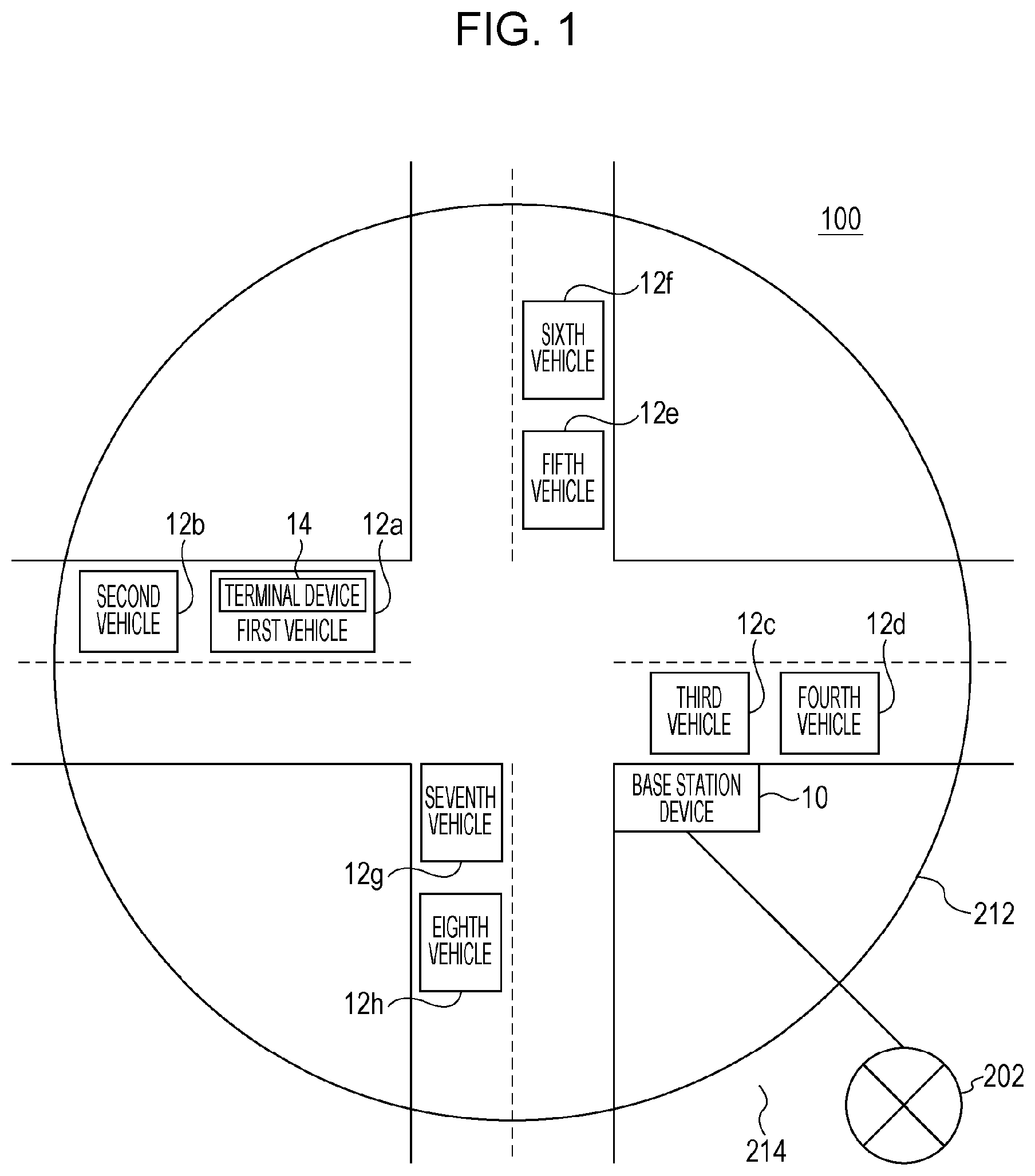 Patent US11787467 — Vehicle control device — Figure 1