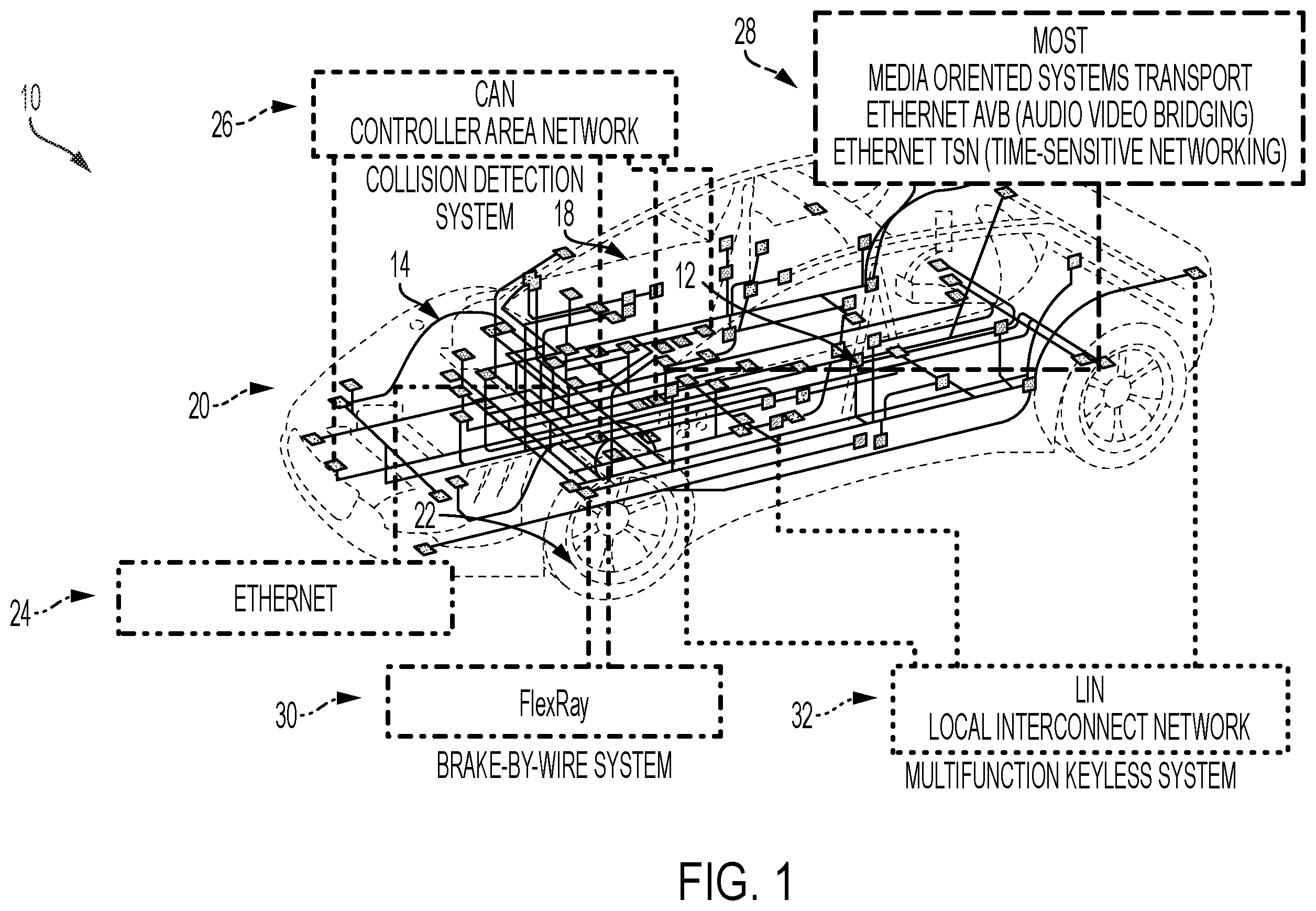 Patent US11787468 — Systems and methods for vehicle ingress or egress assist — Figure 1
