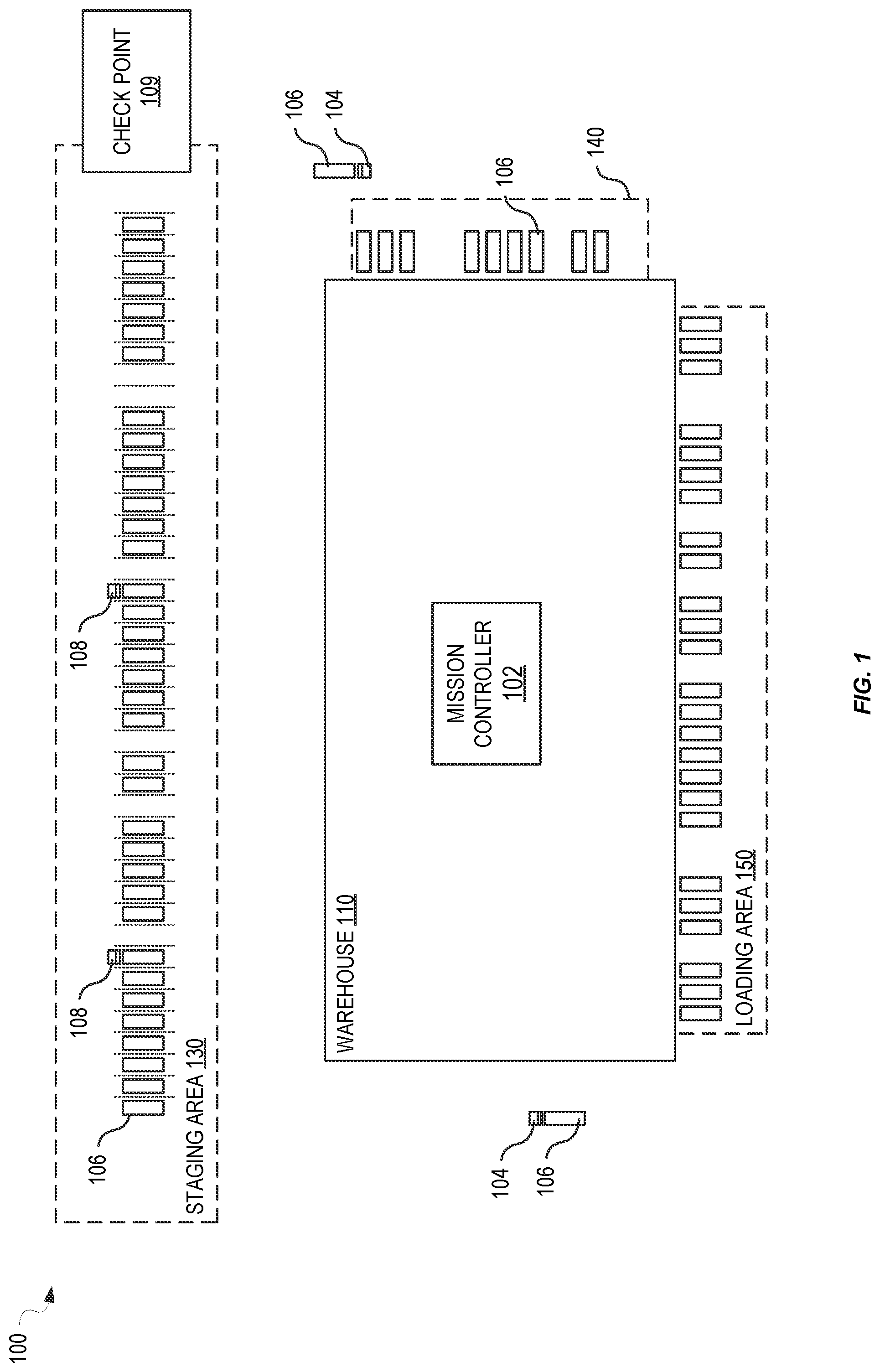 Patent US11787486 — Motor stall and trailer lift — Figure 1