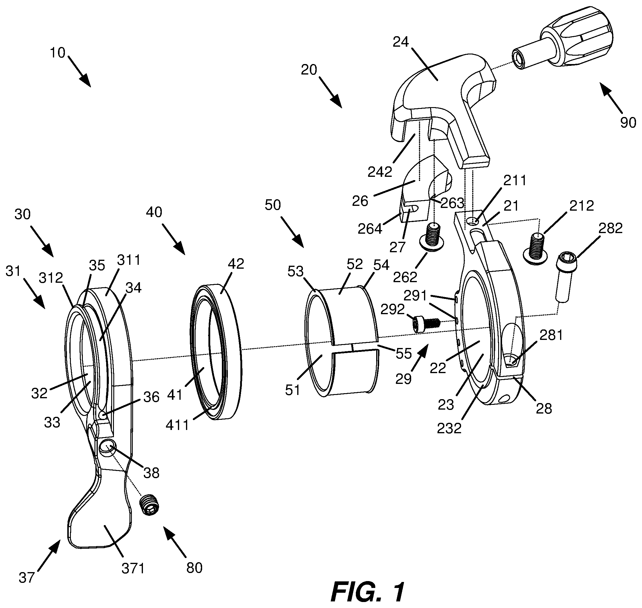 Patent US11787491 — Control device — Figure 1