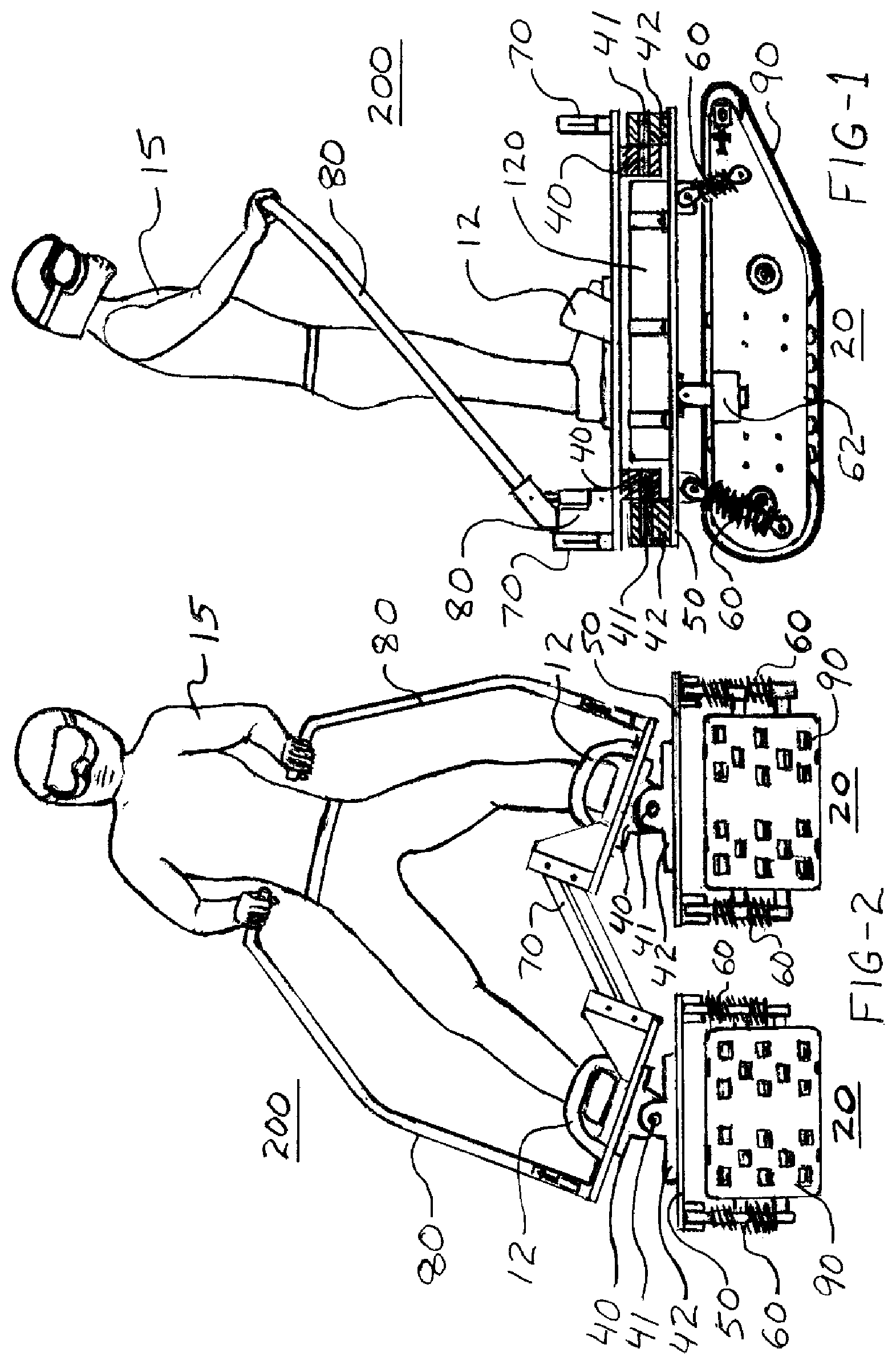 Patent US11787508 — Powered boots — Figure 1