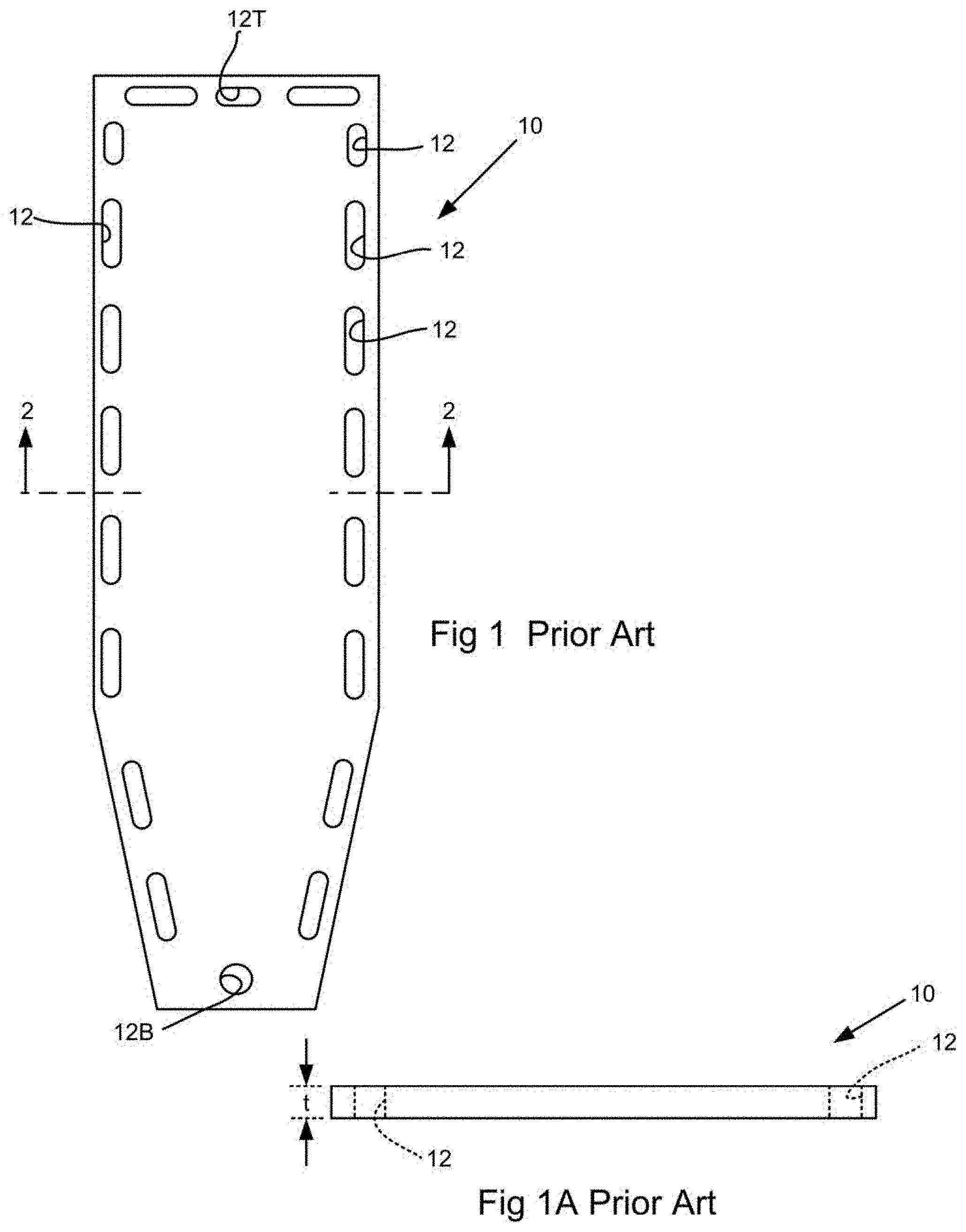 Patent US11787518 — Backboard inflatable rescue device — Figure 1