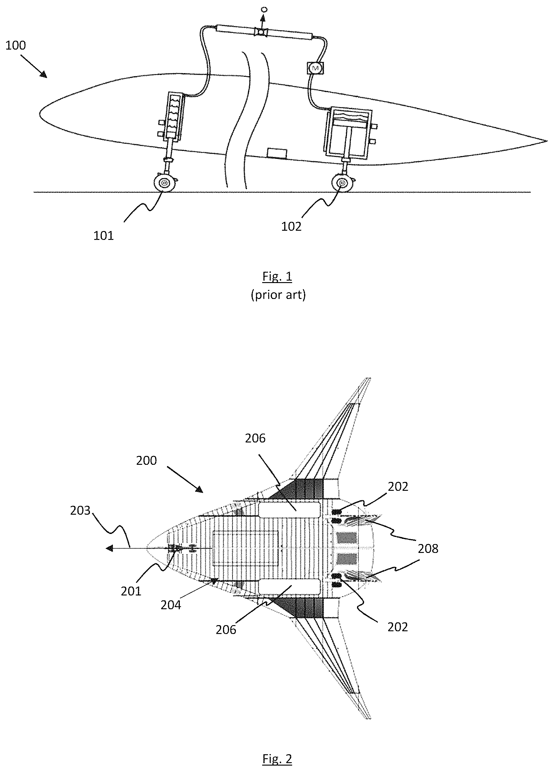 Patent US11787529 — Aircraft landing gear — Figure 1