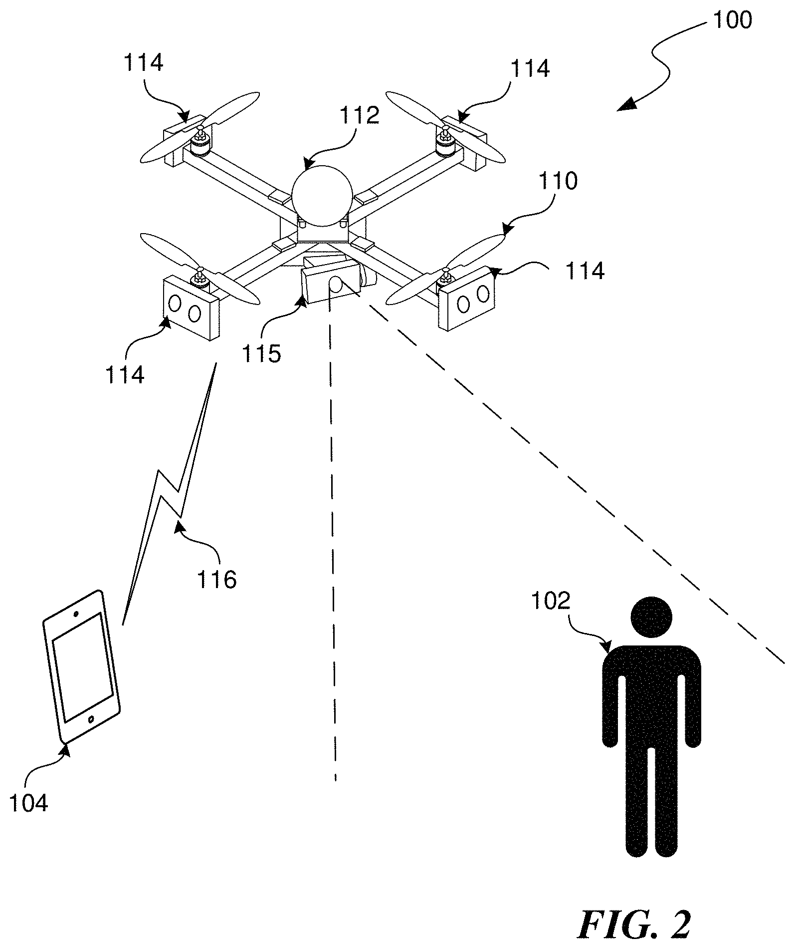 Patent US11787543 Figure 2 – Image space motion planning of an autonomous vehicle