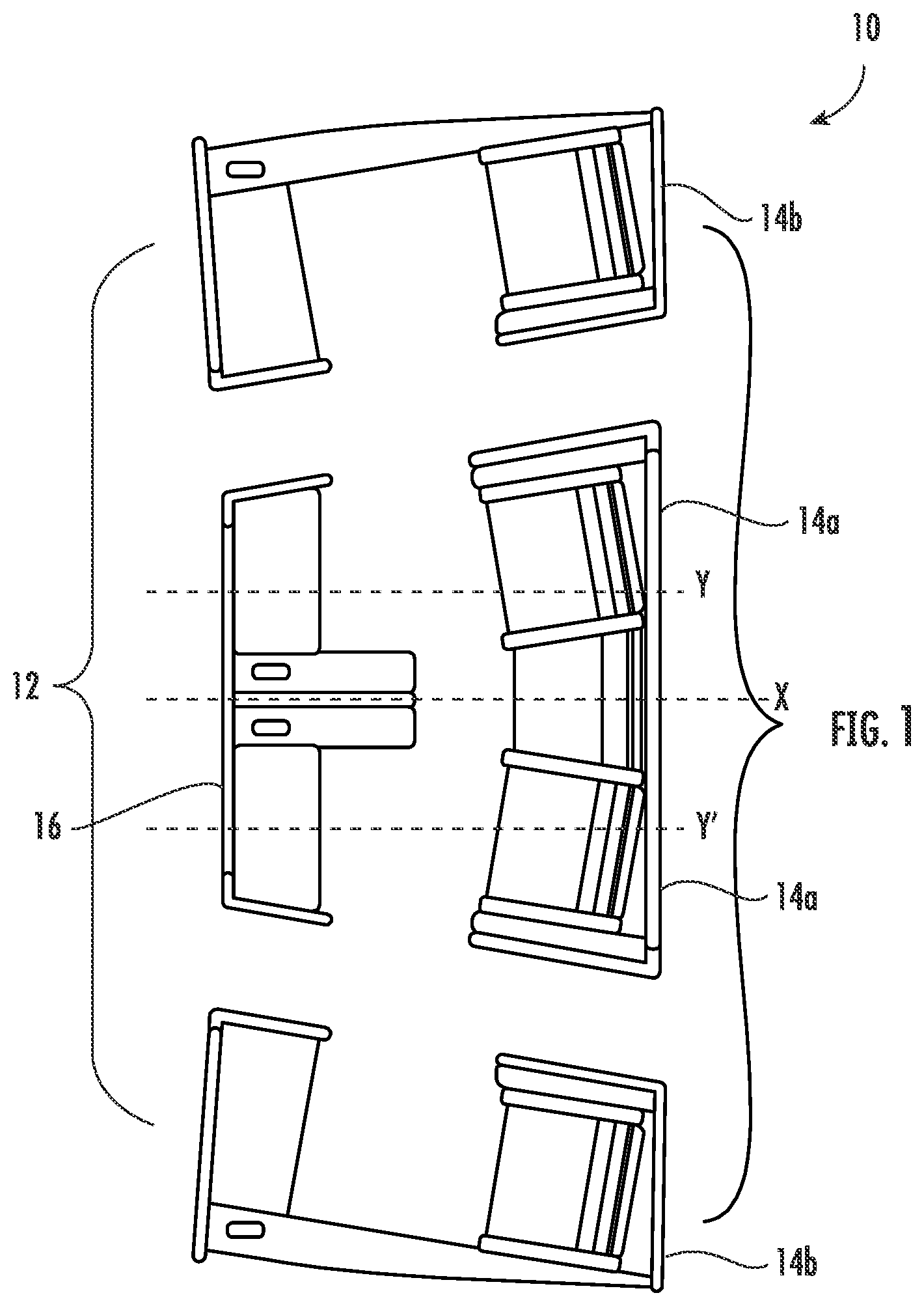 Patent US11787545 — Platform first class — Figure 1