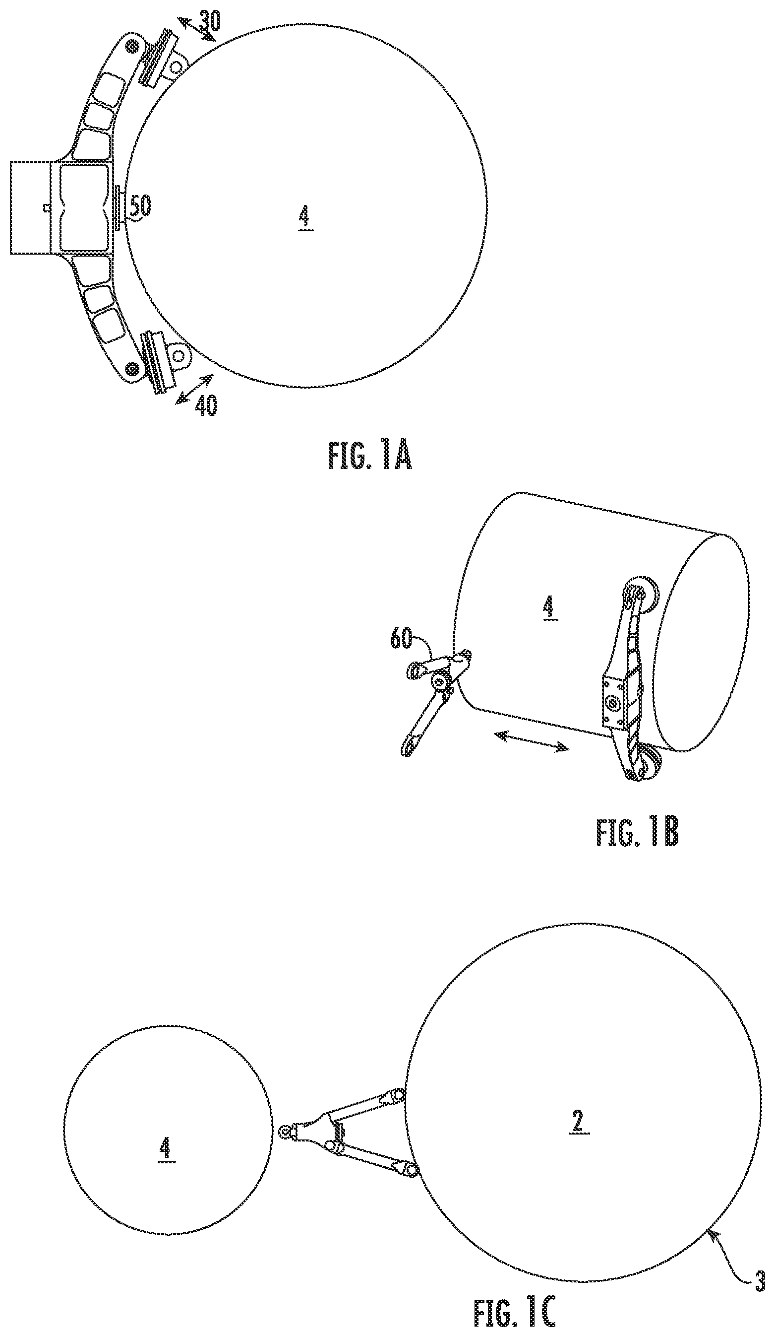 Patent US11787552 — Engine mount system and elements for reduced force transmission and reduced static motion — Figure 1