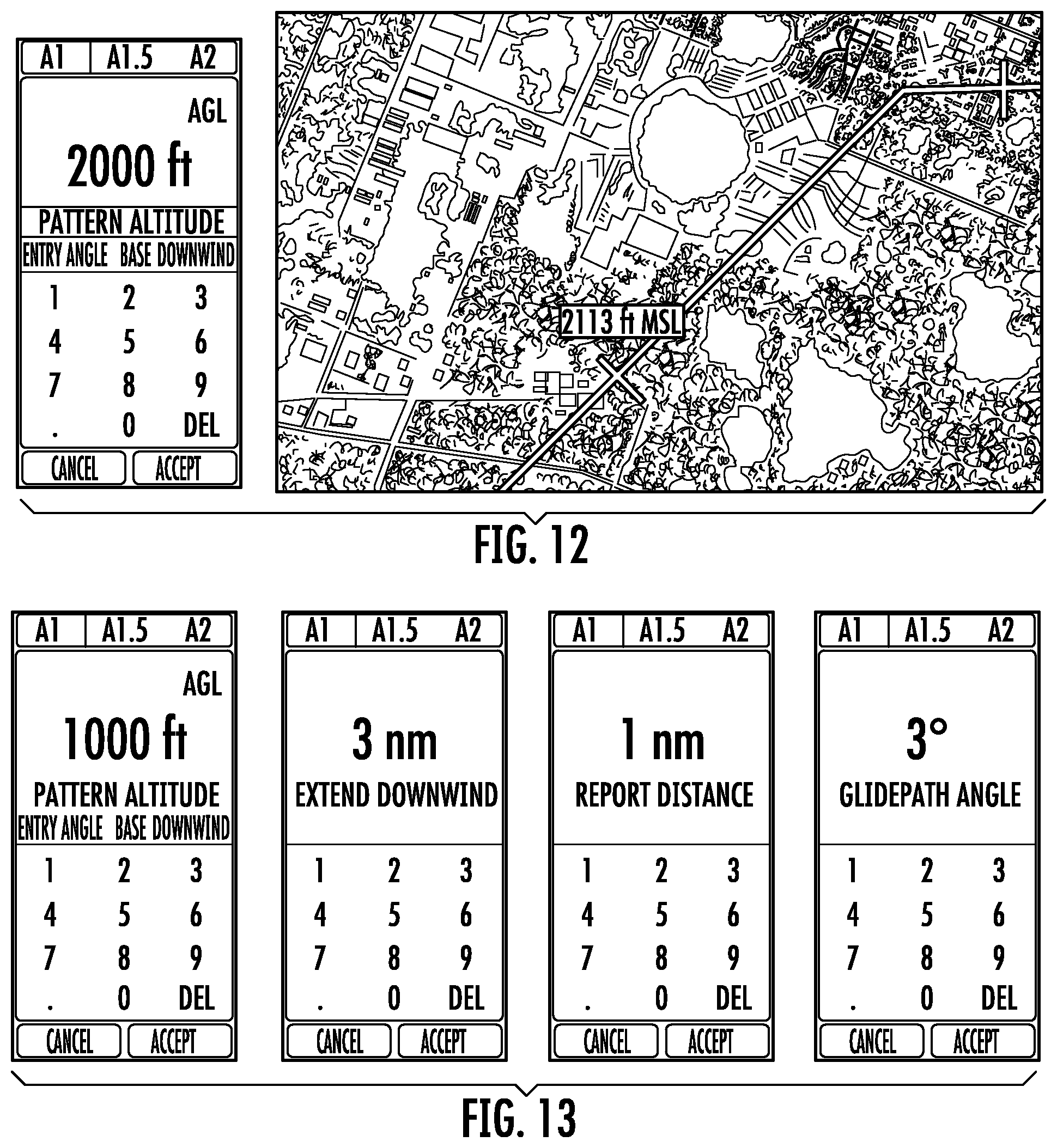 Patent US11787560 Figure 7 – Computer-based systems and methods for facilitating aircraft approach