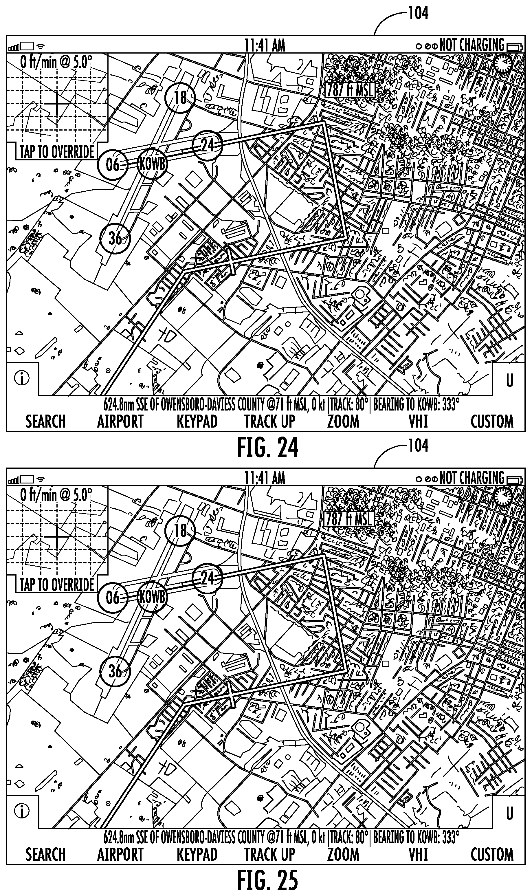 Patent US11787560 Figure 13 – Computer-based systems and methods for facilitating aircraft approach