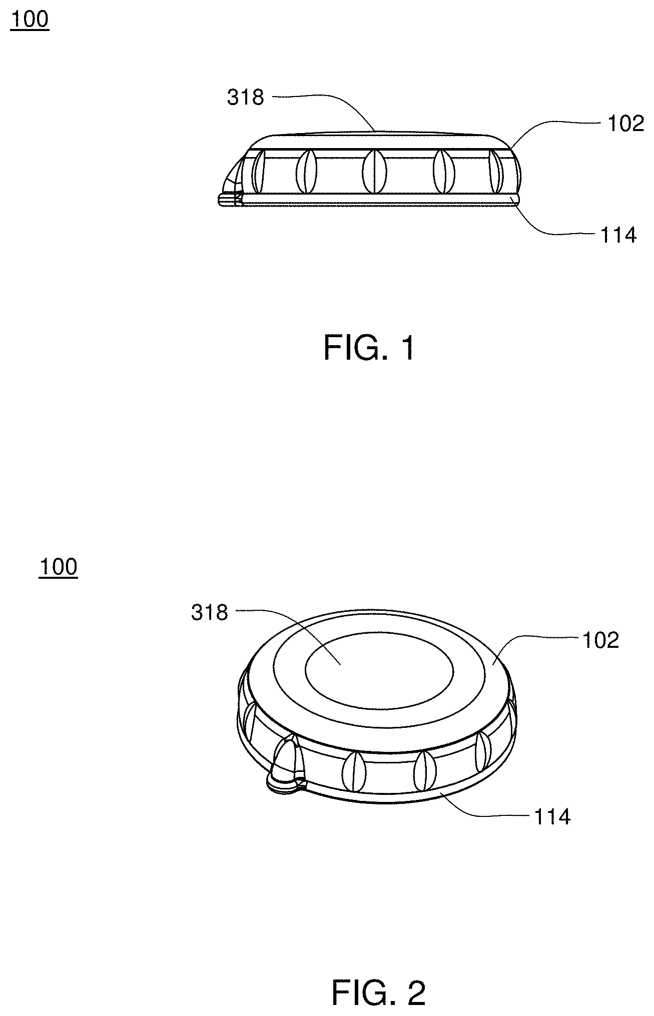 Patent US11787576 — Apparatus, system and method for fluid delivery — Figure 1