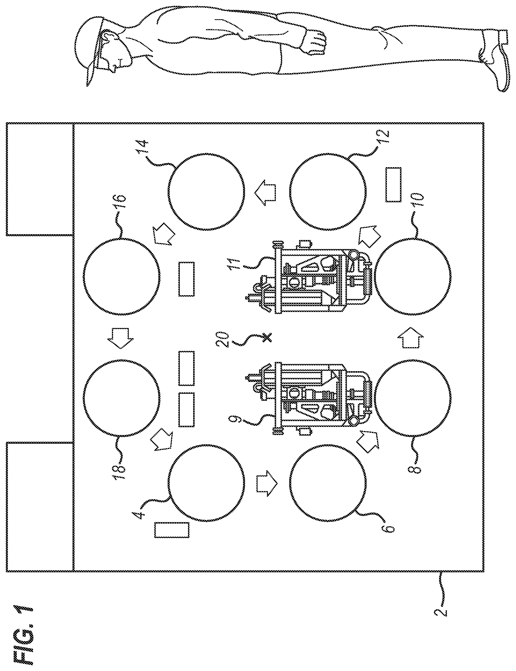Patent US11787587 — Container processing apparatus and method — Figure 1
