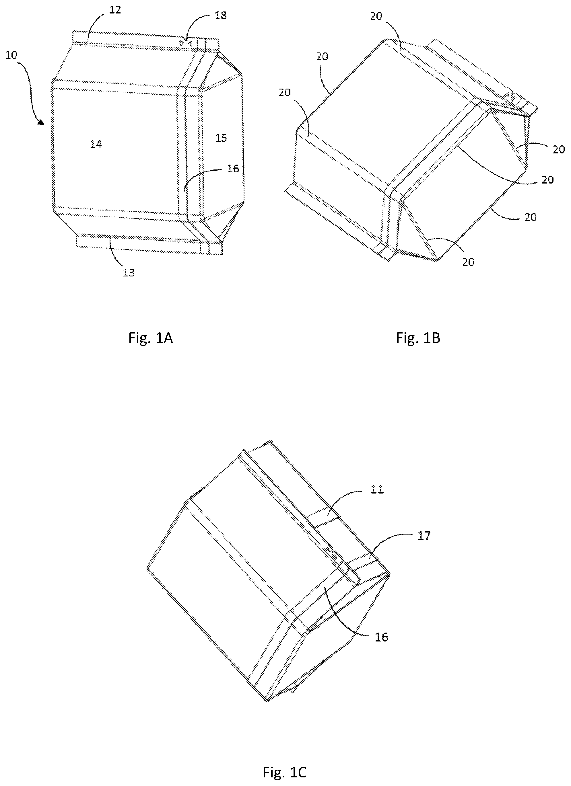 Patent US11787614 — Package and a method for preparing a package — Figure 1