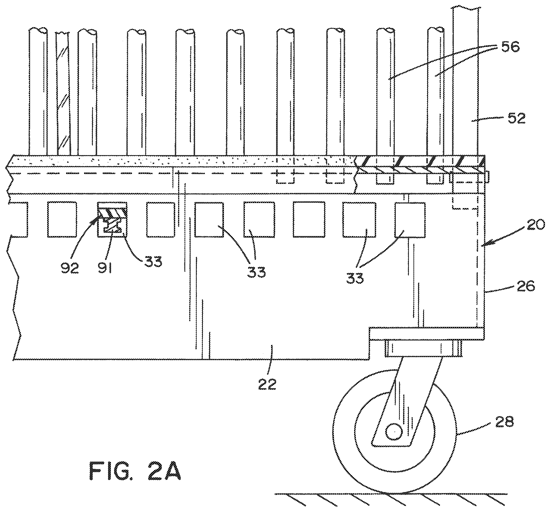 Patent US11787622 Figure 3 – Racking system and method