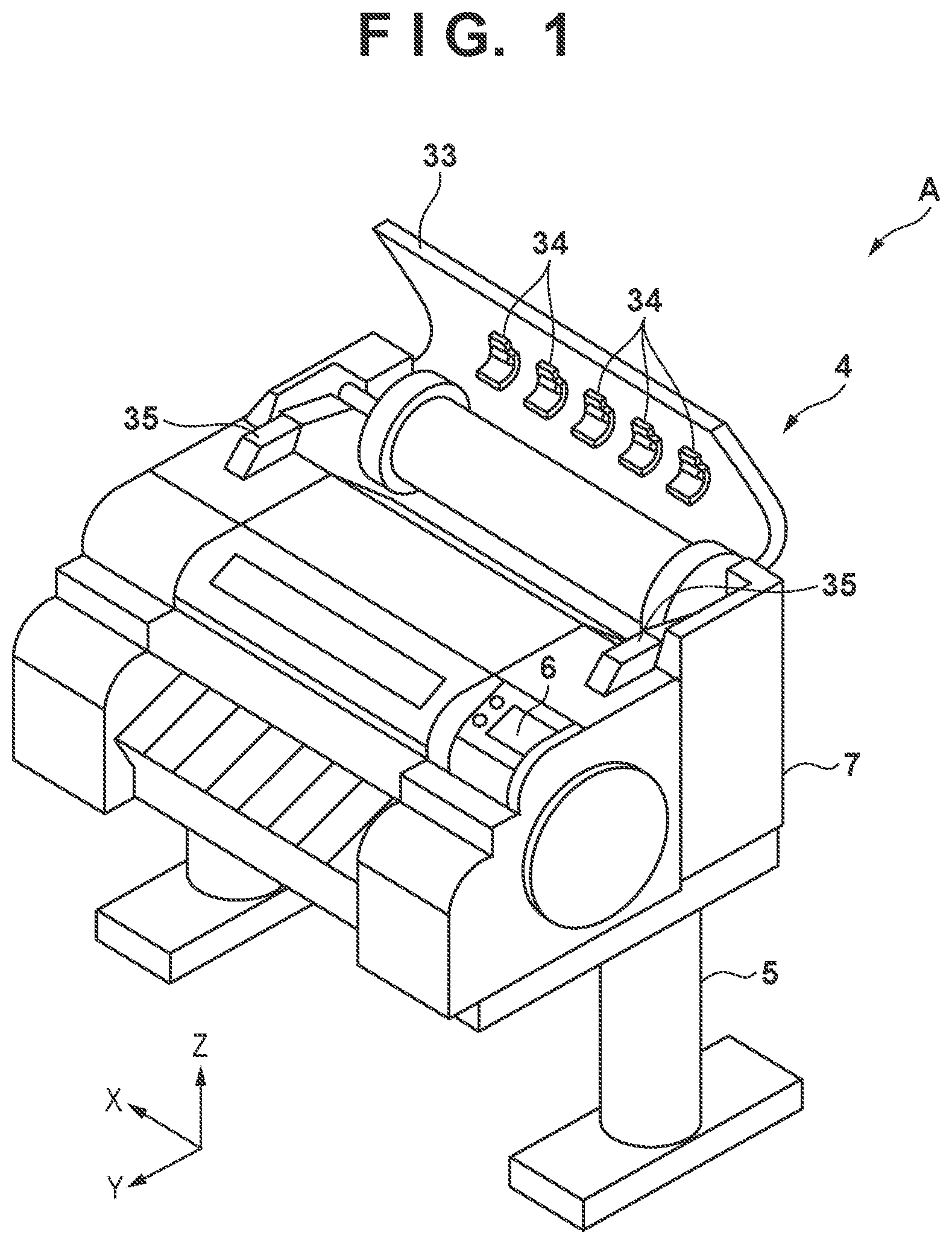 Patent US11787654 — Sheet feeding apparatus and printing apparatus — Figure 1