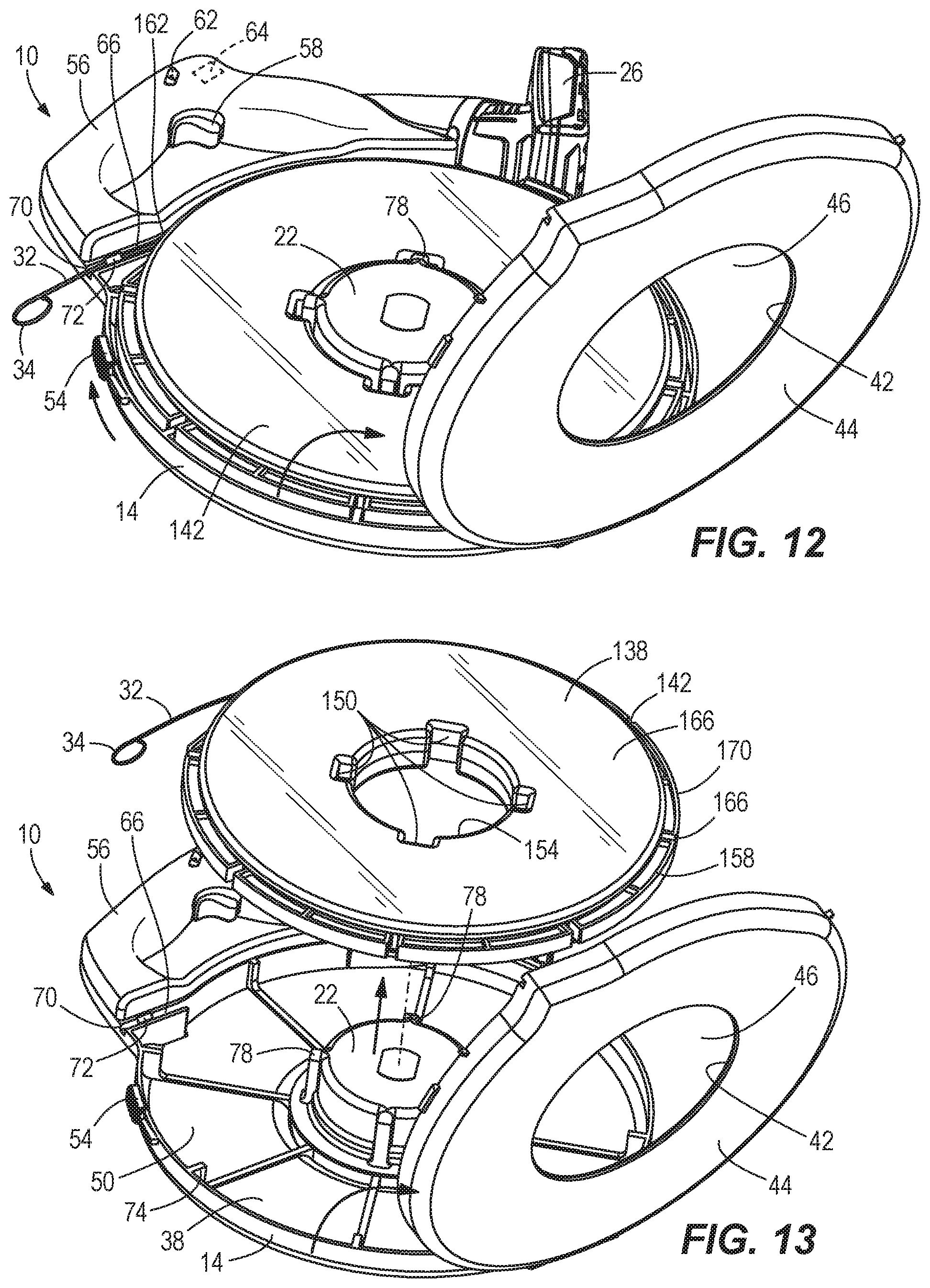 Patent US11787659 Figure 9 – Fish tape assembly