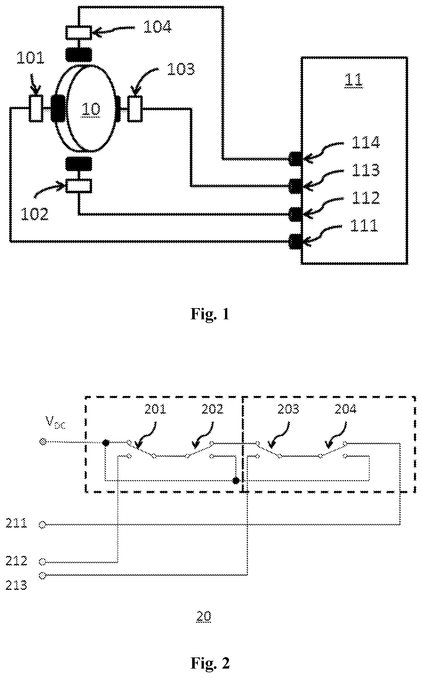Patent US11787660 — Brake monitoring circuitry, elevator system and brake monitoring method — Figure 1
