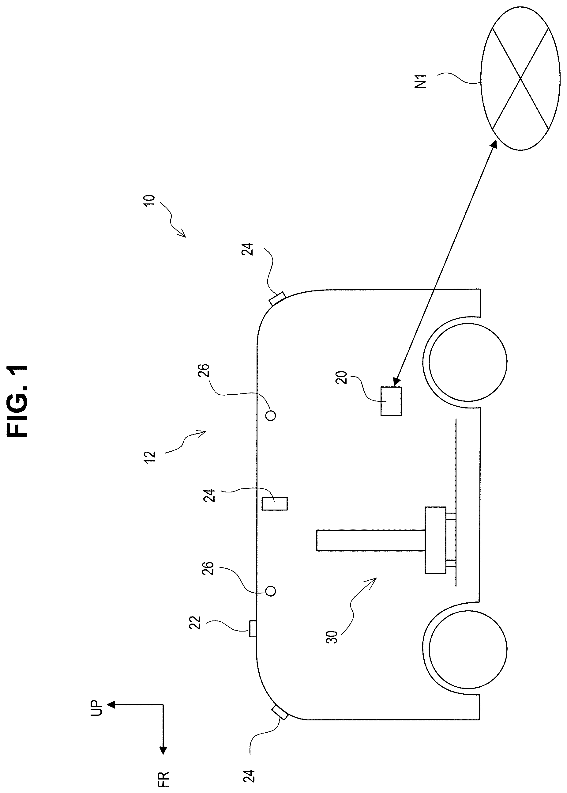 Patent US11787669 — Work system — Figure 1