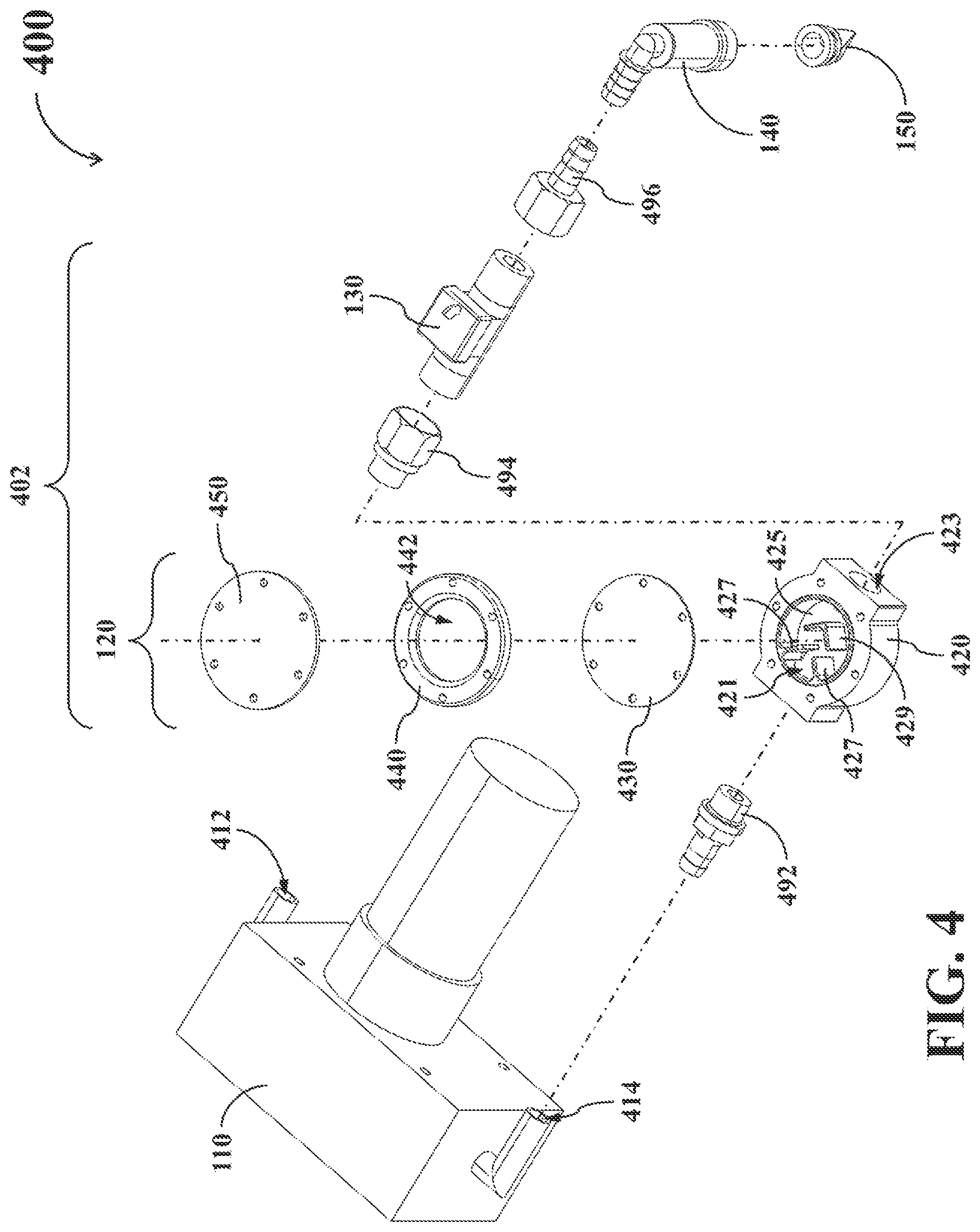 Patent US11787682 Figure 4 – Material output volume detecting device for automated beverage preparation apparatus