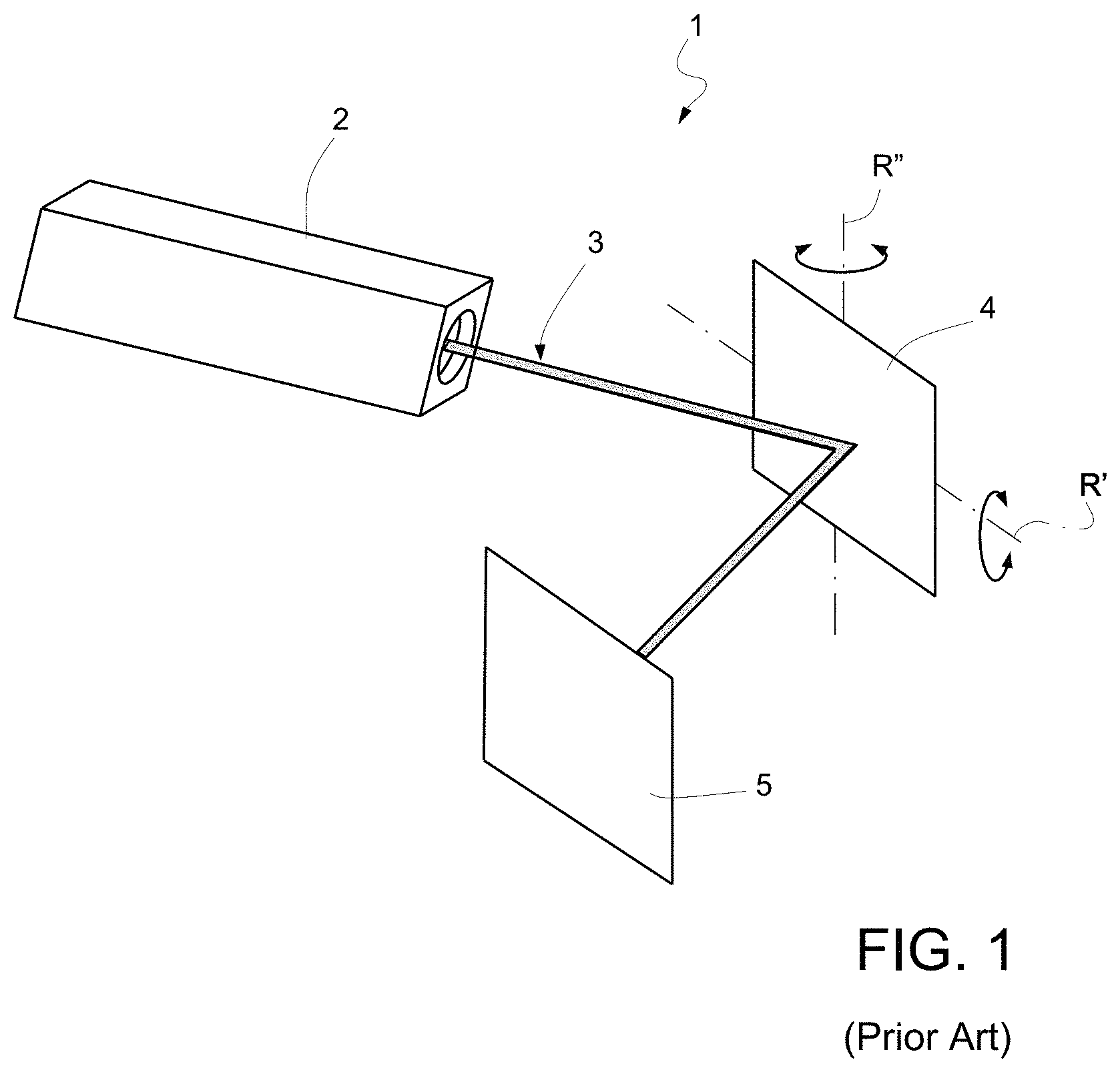 Patent US11787685 — Process for manufacturing an optical microelectromechanical device having a tiltable structure with an antireflective surface — Figure 1