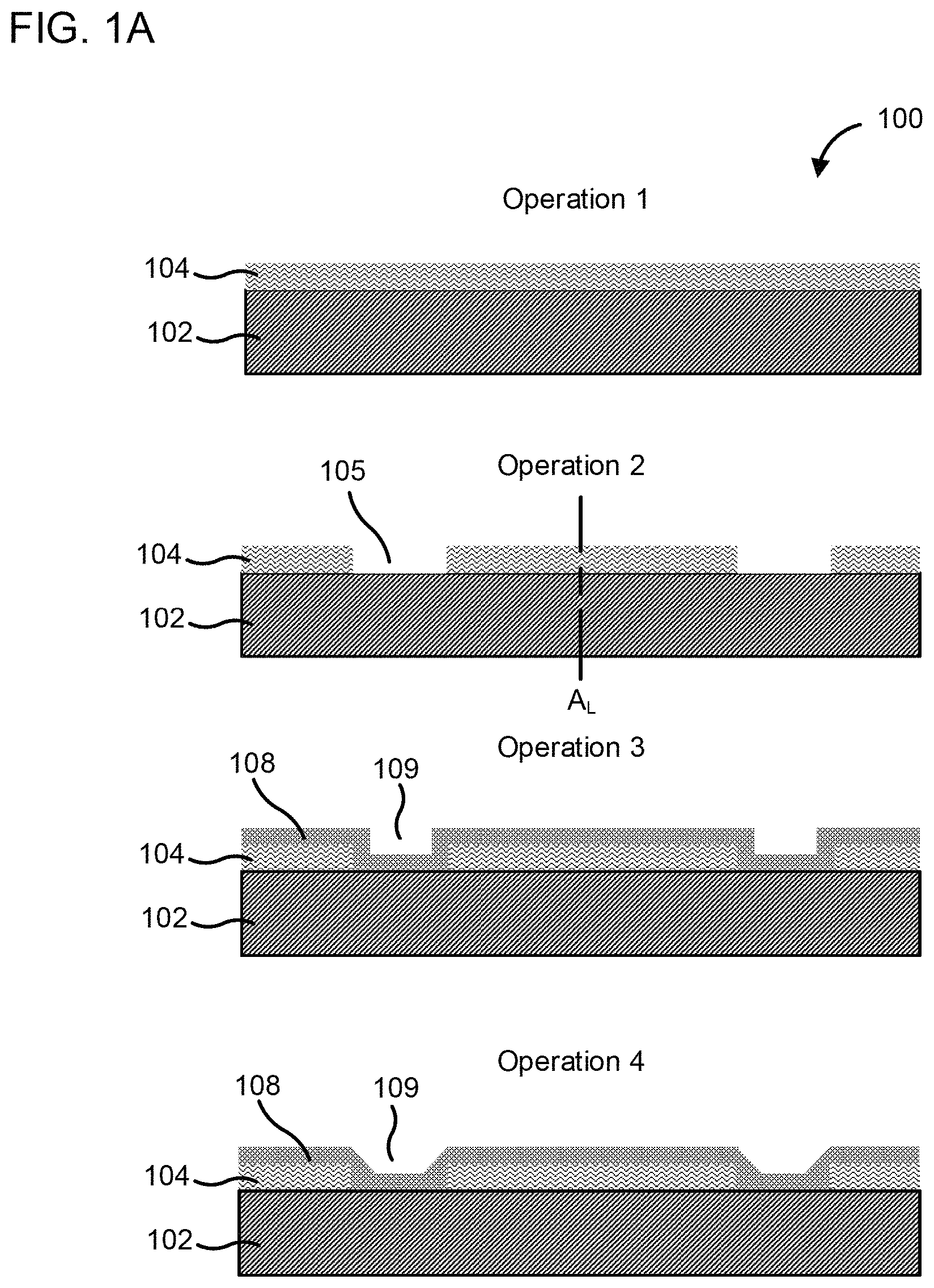 Patent US11787688 — Methods of forming MEMS diaphragms including corrugations — Figure 1