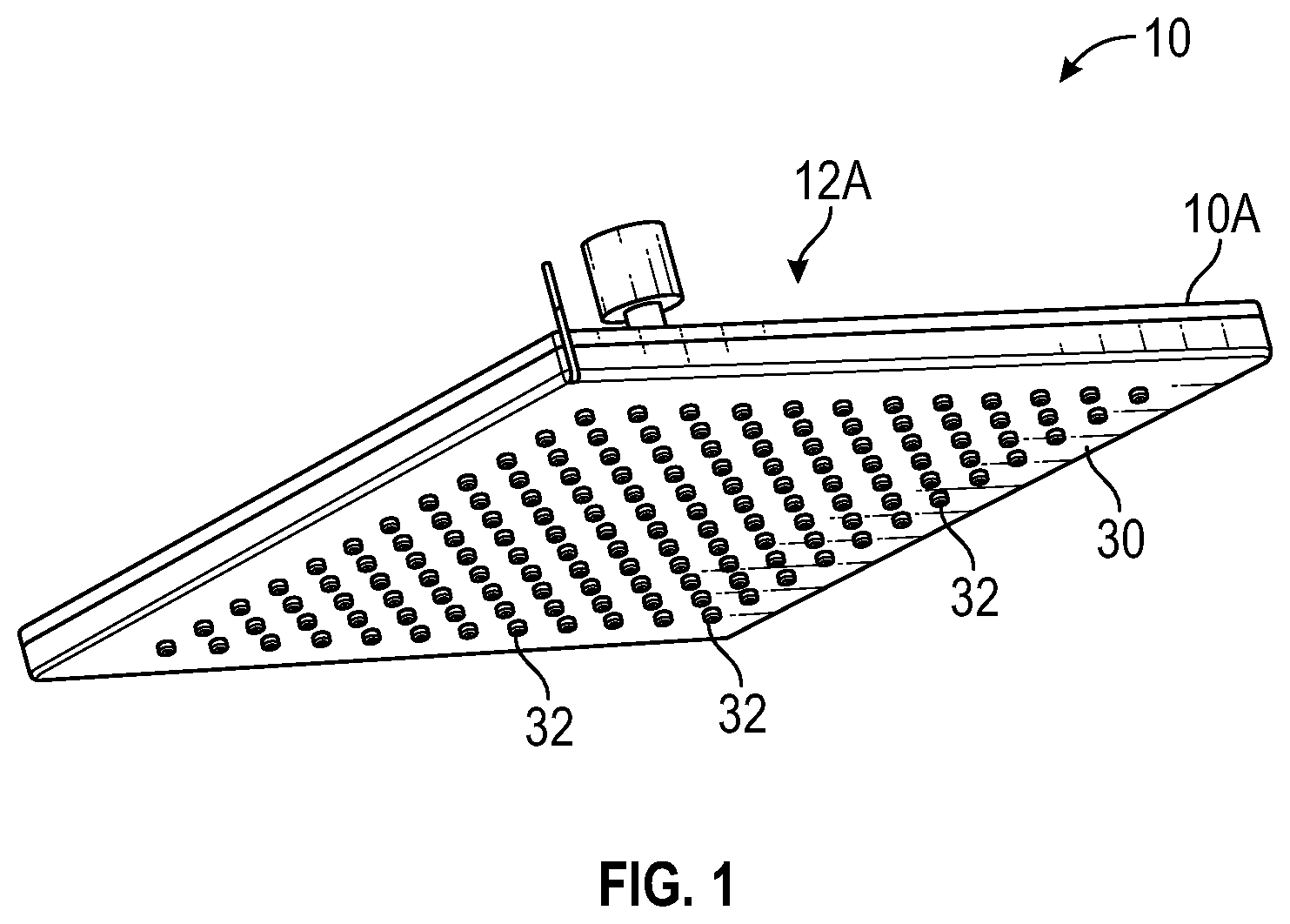 Patent US11787706 Figure 1 – Filter assembly for disinfecting pathogens using multiple wavelength ultraviolet light emitting diodes (UV-LEDs) and method therefor