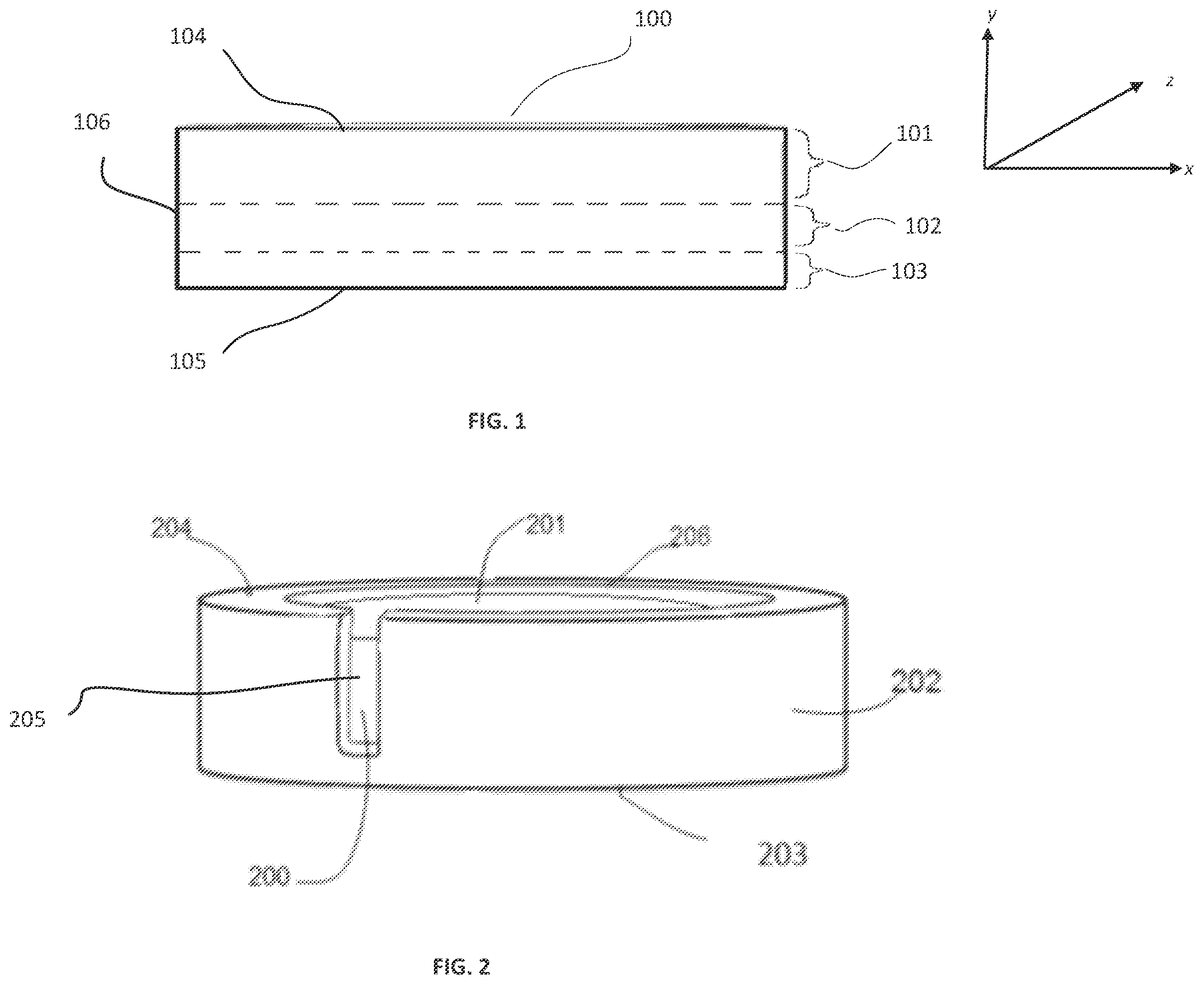 Patent US11787747 Figure 1 – Polychromatic zirconia bodies and methods of making the same