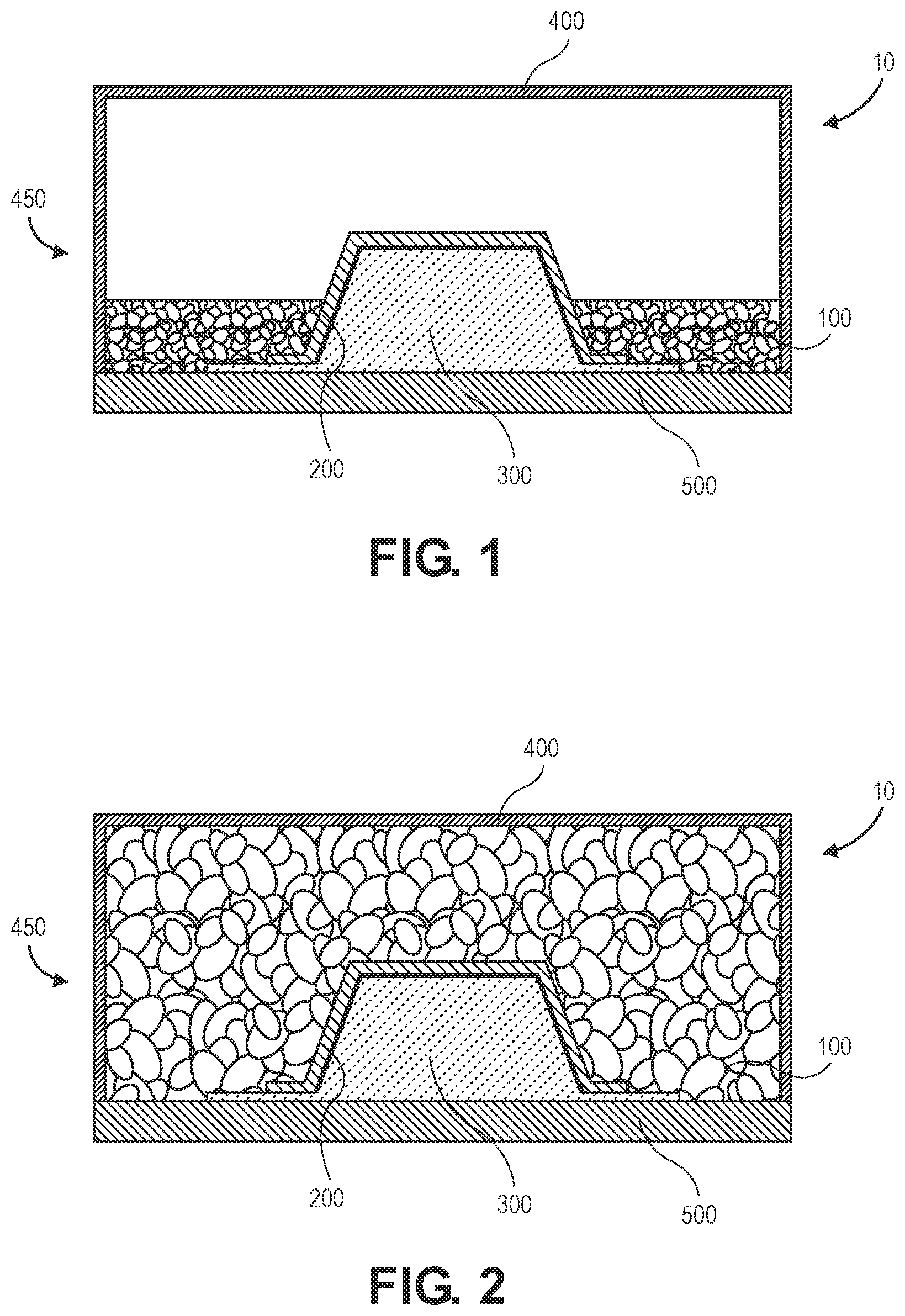 Patent US11787914 — Expandable media with flexible skin as tooling for composite parts — Figure 1