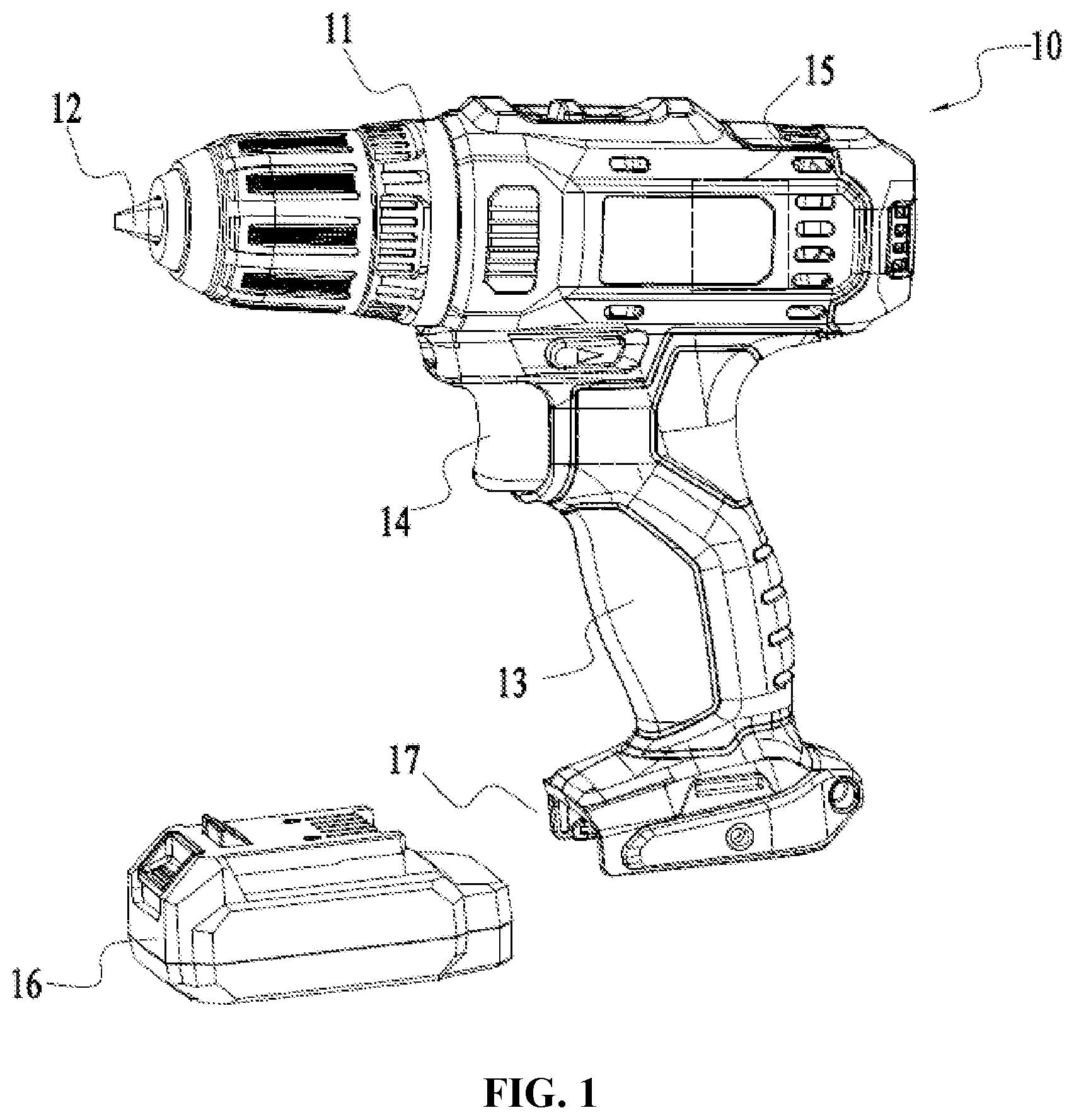 Patent US11791756 — Power tool — Figure 1