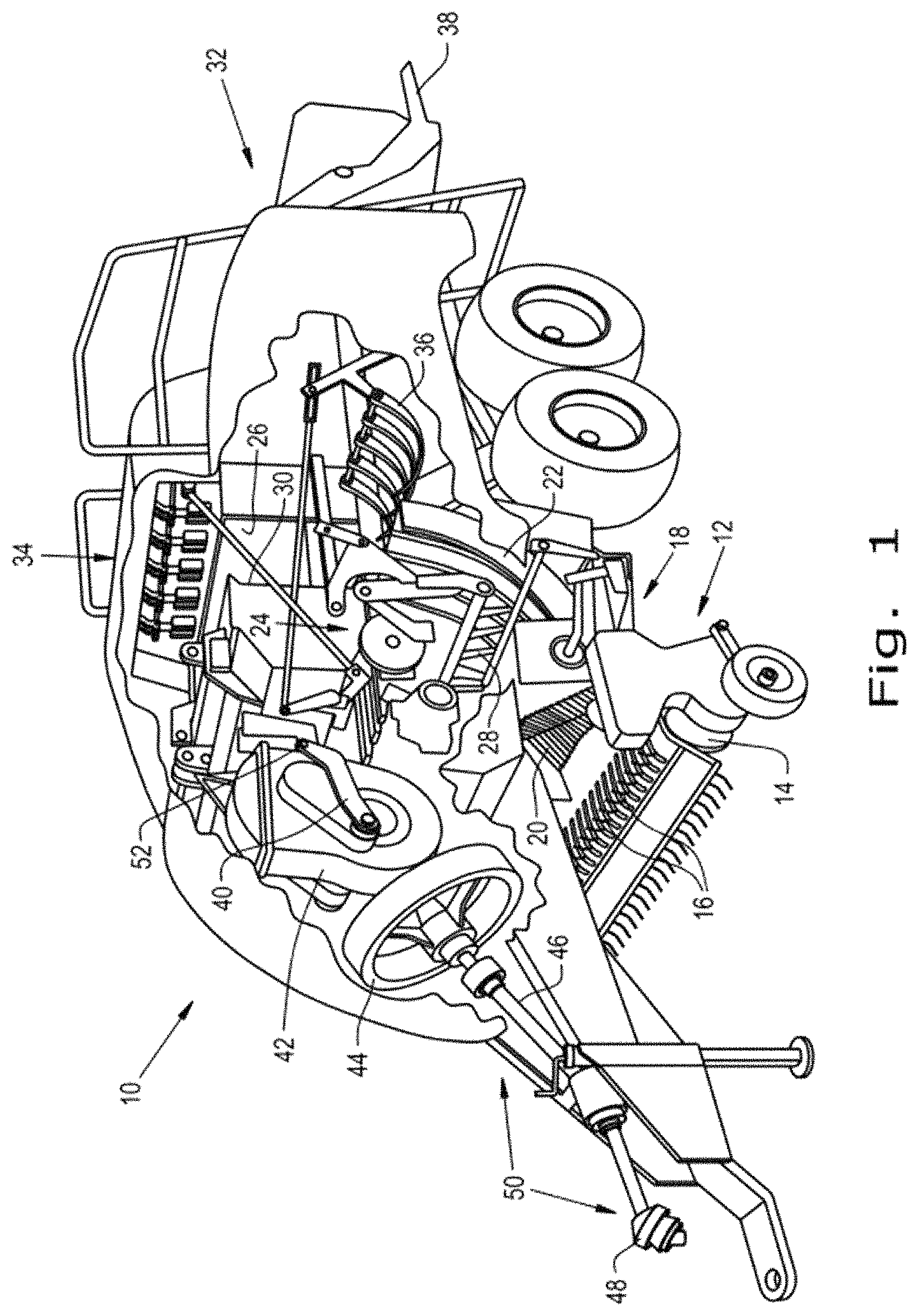 Patent US11793116 — Agricultural baler with frameless and weldless plunger — Figure 1
