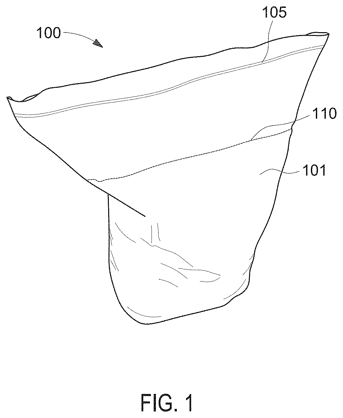 Patent US11793120 — Ready to use grow bags and methods of making and using the same — Figure 1