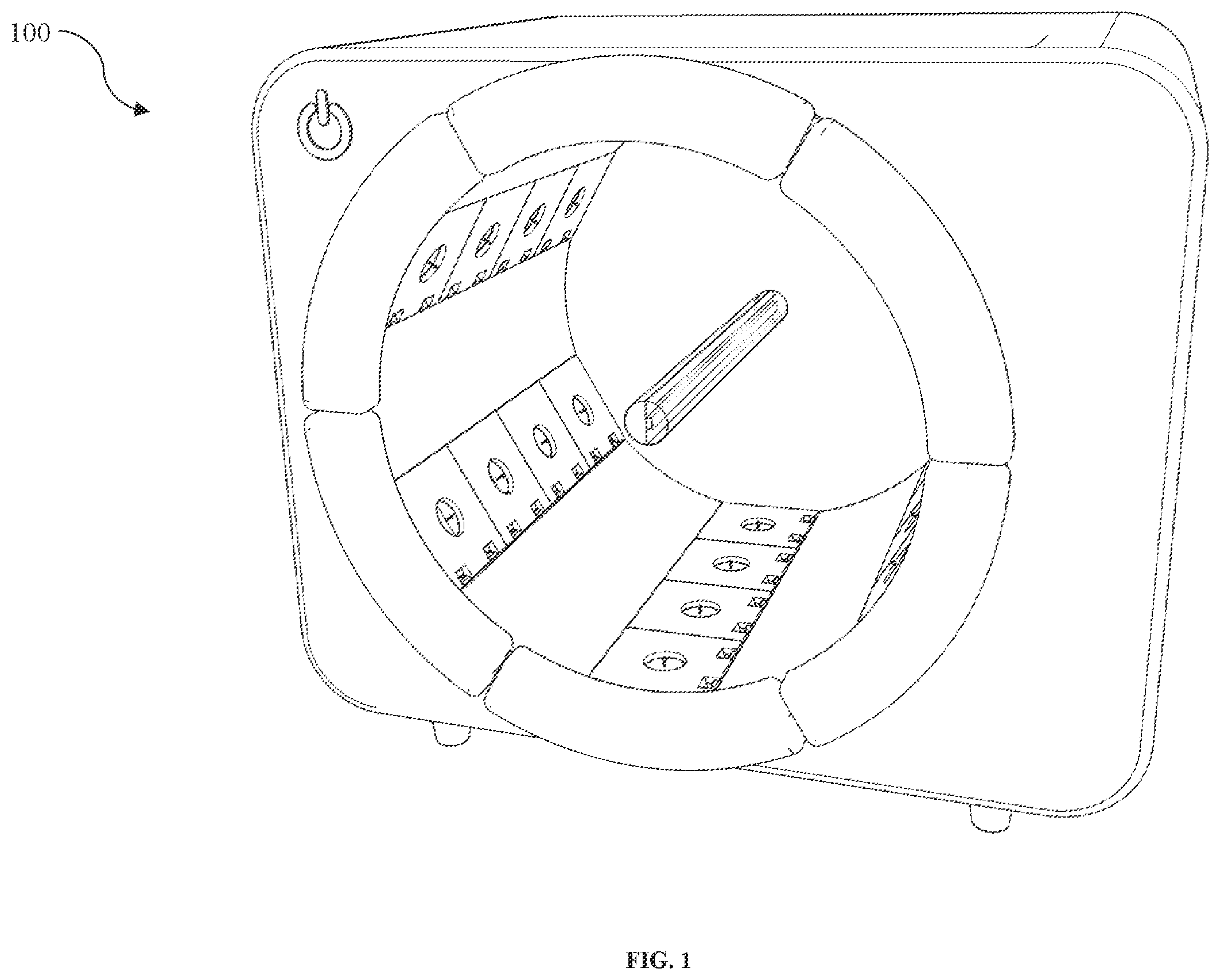 Patent US11793131 — Apparatus, methods, and systems for providing an indoor gardening, household appliance — Figure 1