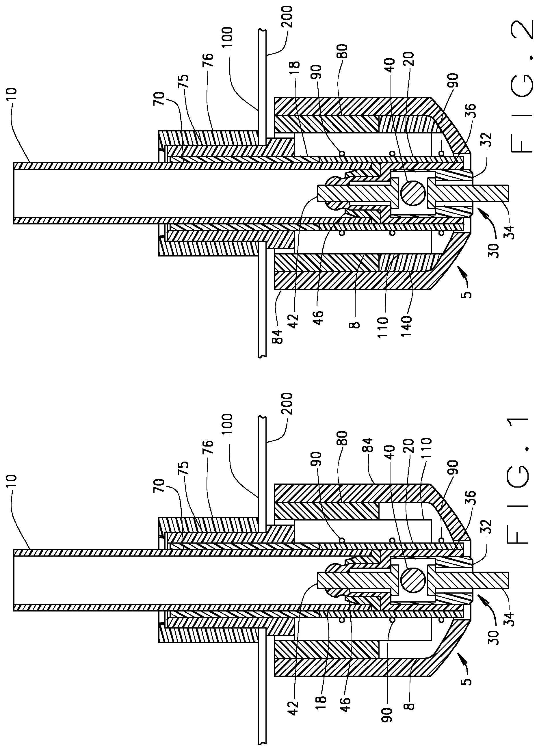Patent US11793162 — Freeze resistant watering device — Figure 1