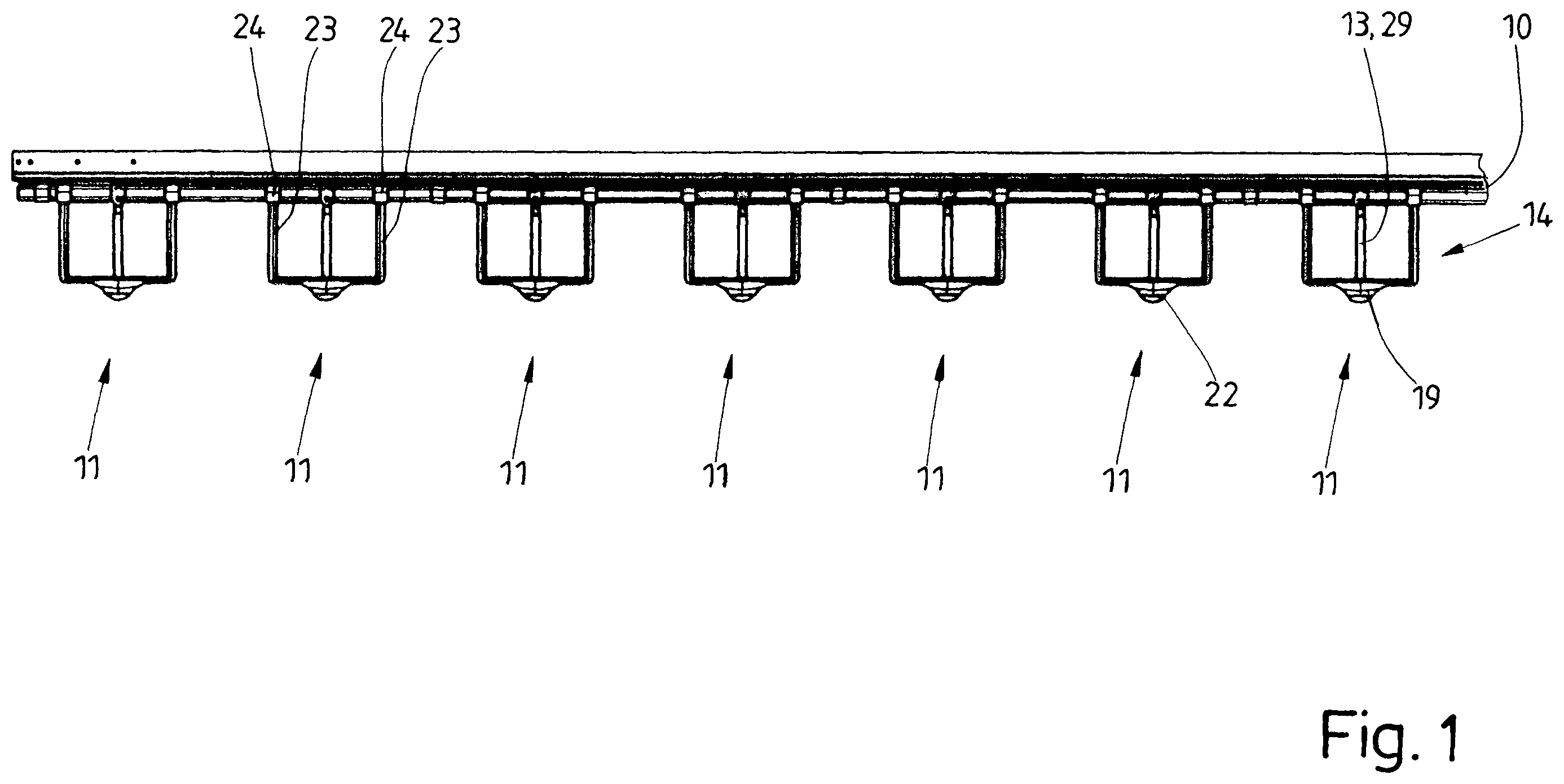 Patent US11793163 — Animal drinker, in particular for beaked animals — Figure 1