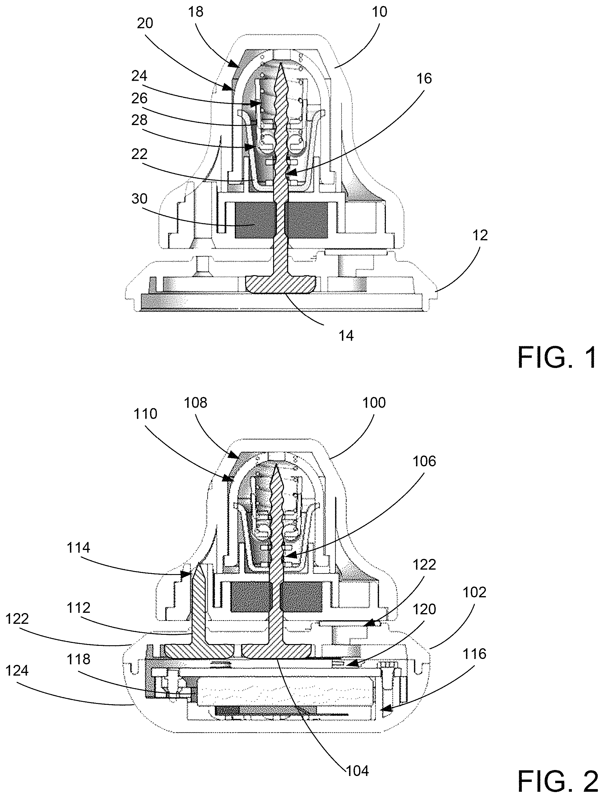 Patent US11793164 — Reusable ear tag — Figure 1