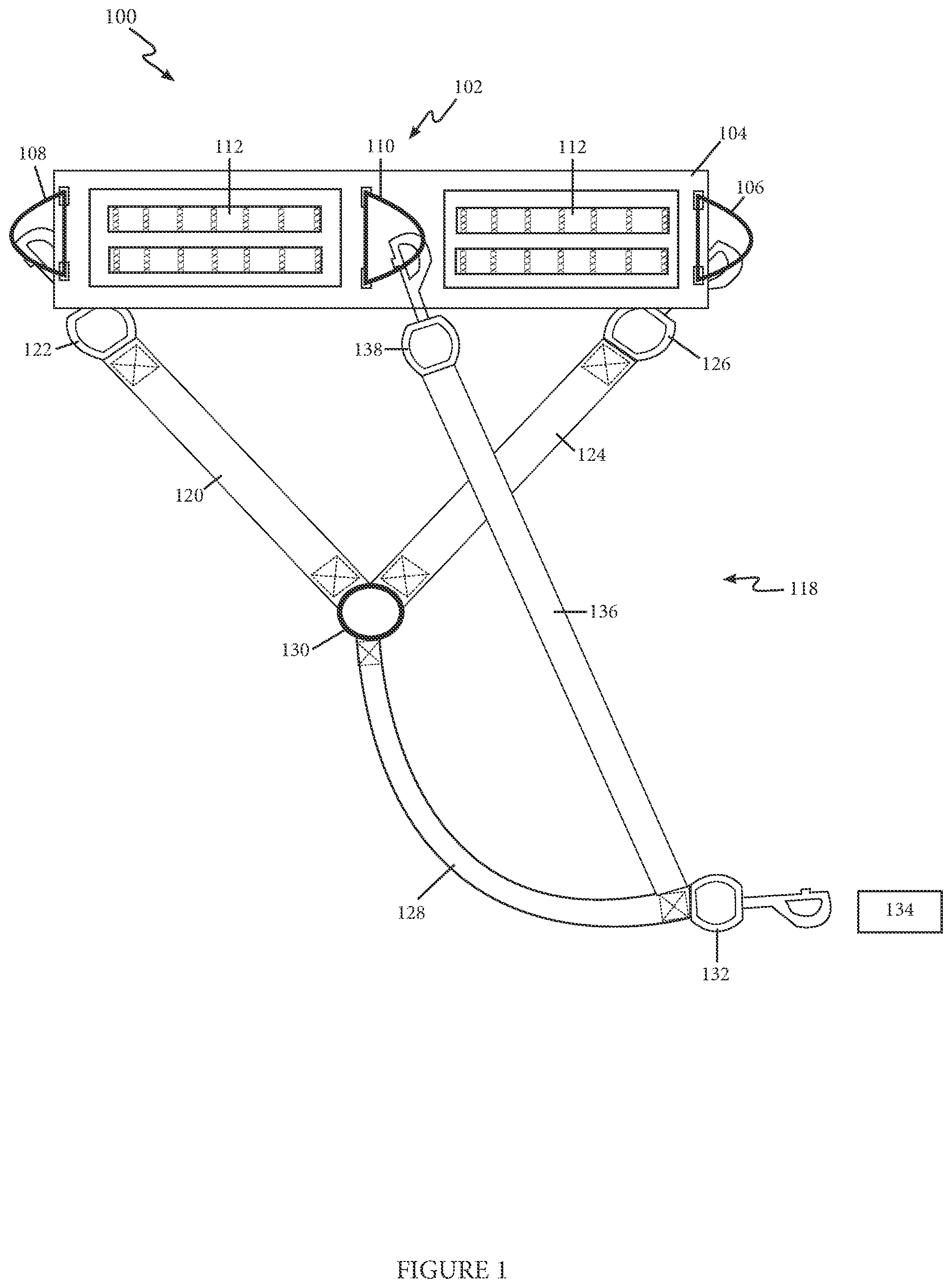 Patent US11793166 — Animal training method, apparatus, and system for achieving heeling behavior — Figure 1
