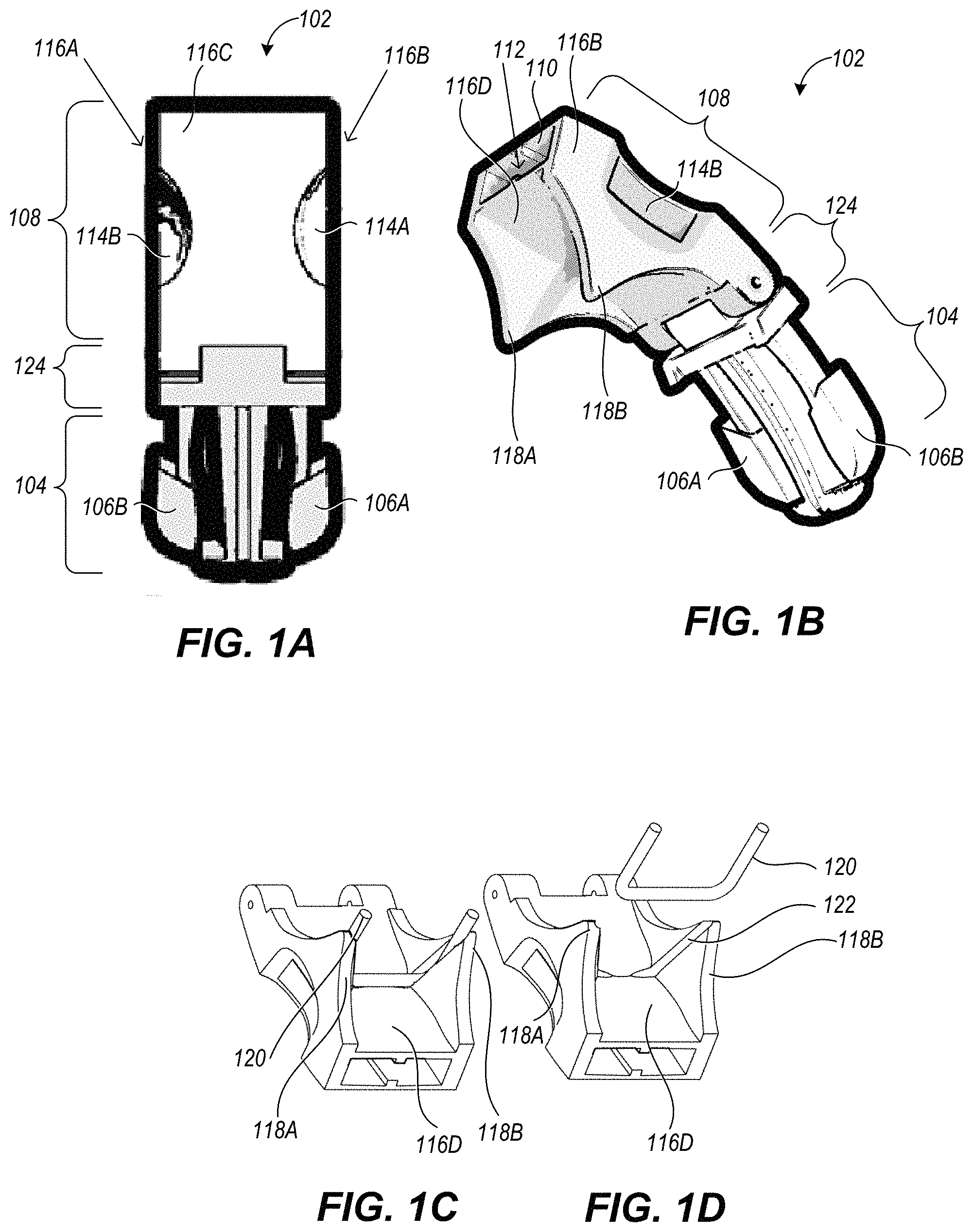 Patent US11793170 — Interlinking collar components and collar devices including the same — Figure 1