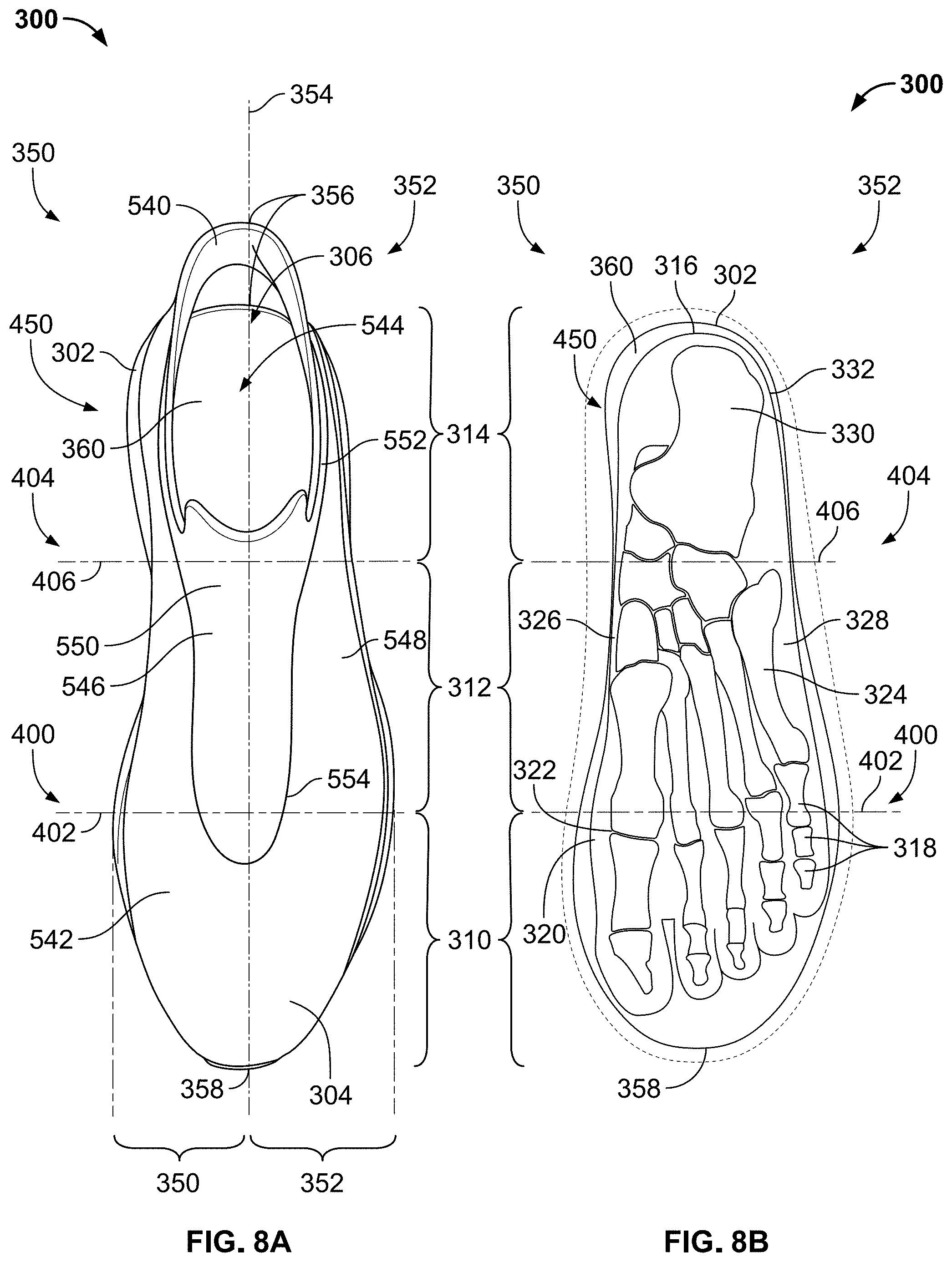 Patent US11793274 Figure 8 – Garment having a degradable component